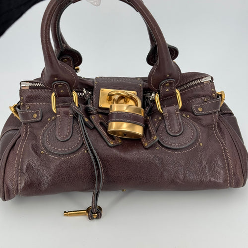 CHLOE Paddington marron