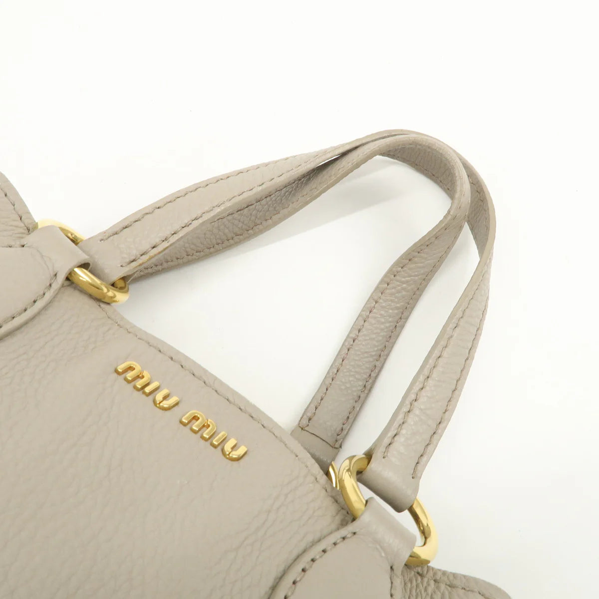 Miu Miu Shopping beige