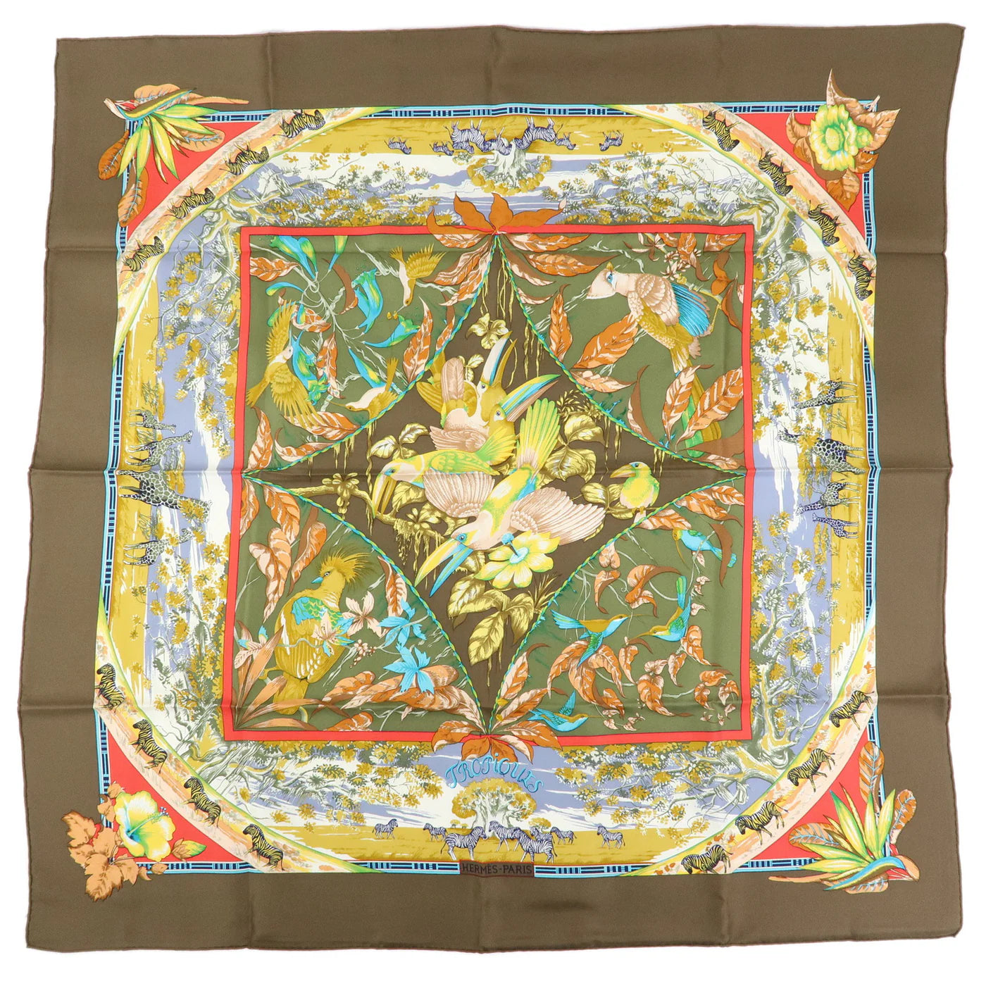 Hermès Carré "Tropiques"