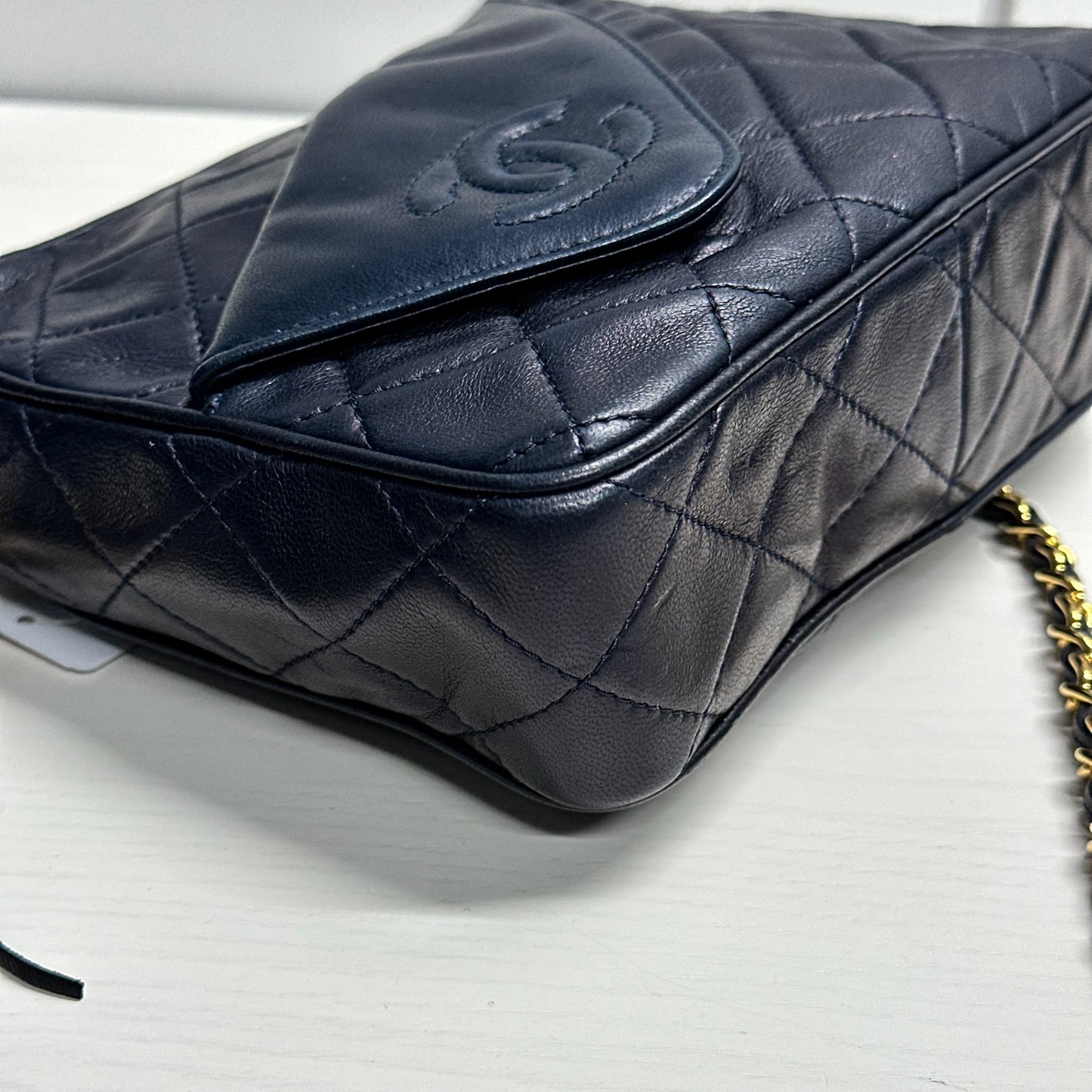 Chanel Caméra Navy