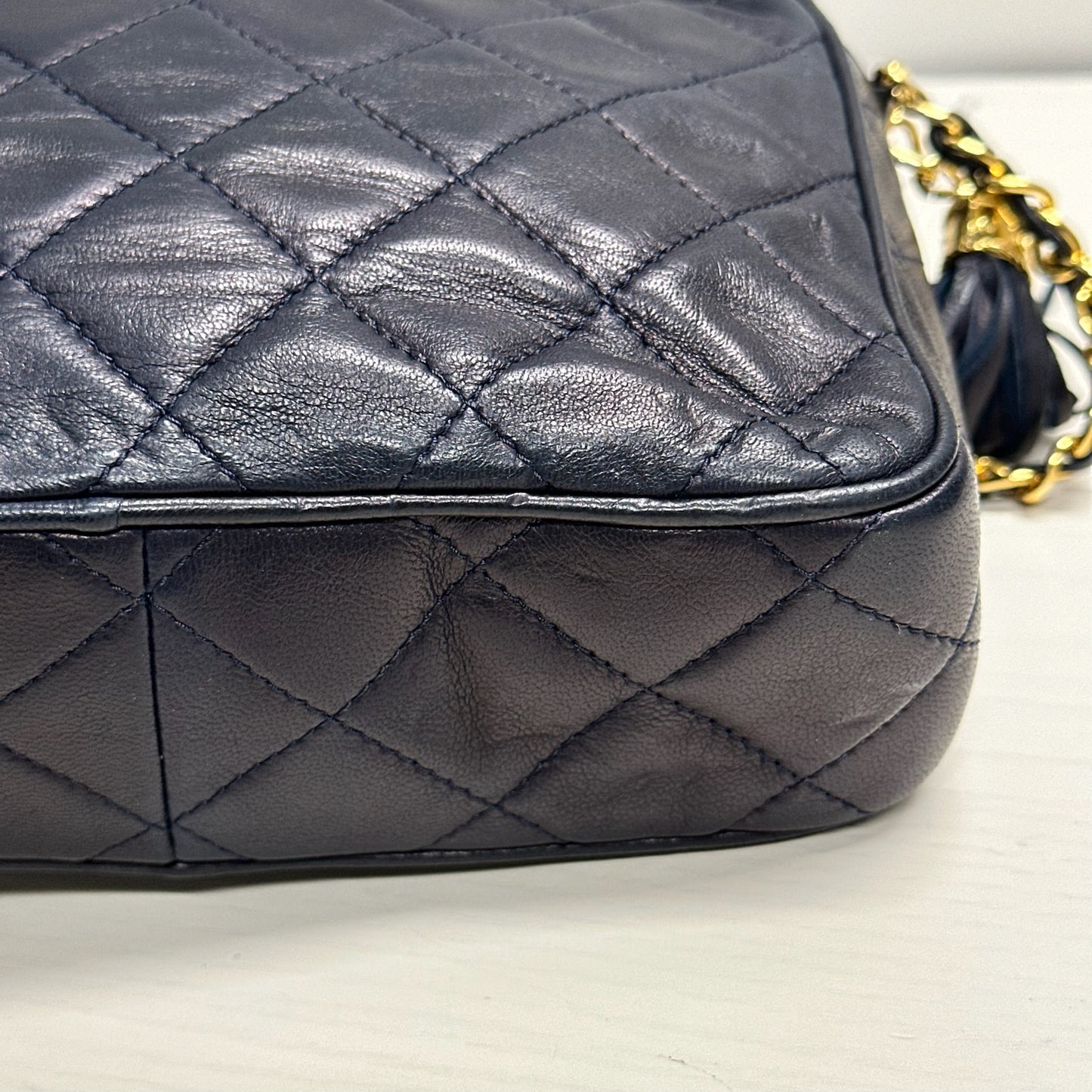 Chanel Caméra Navy