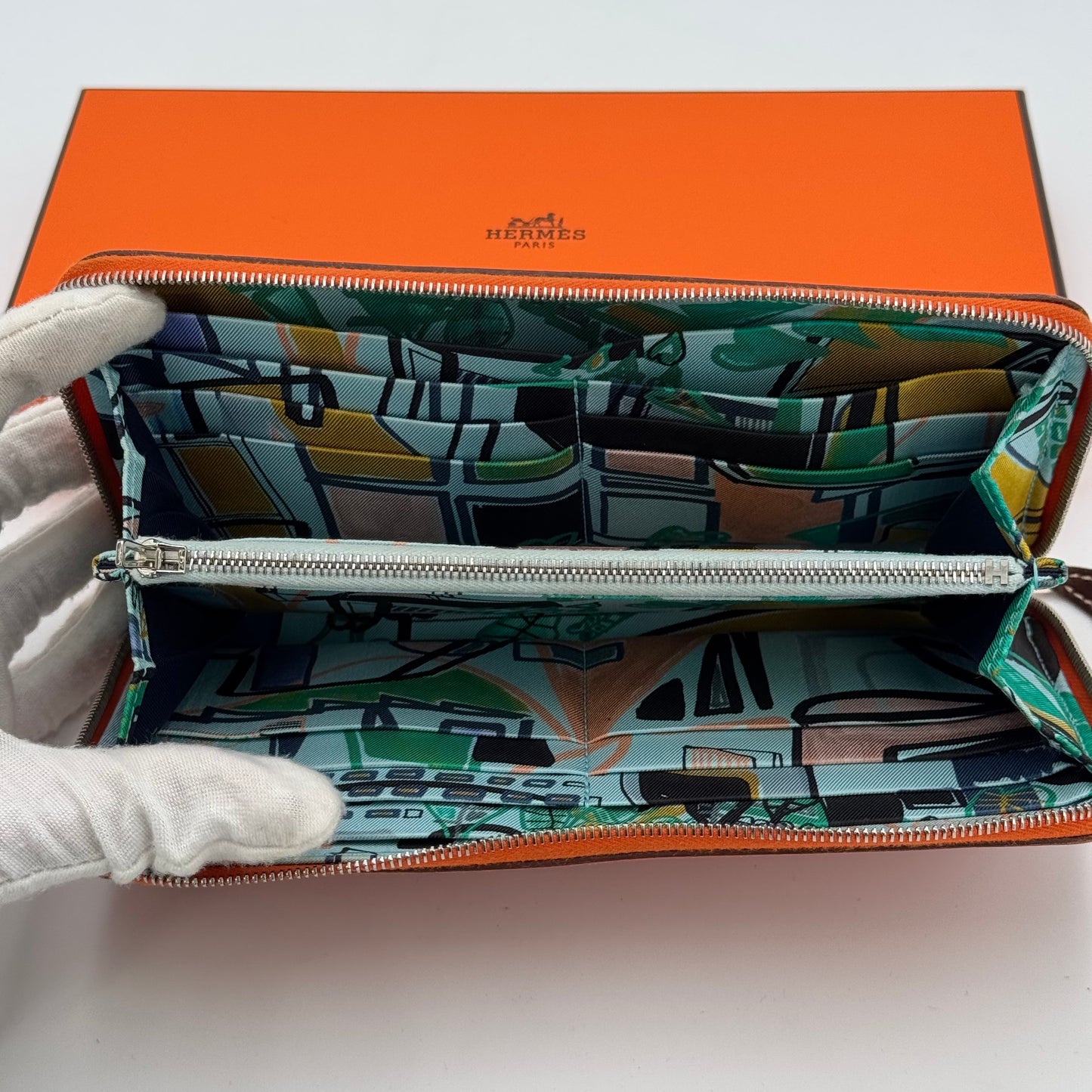 Hermès Portefeuille silky