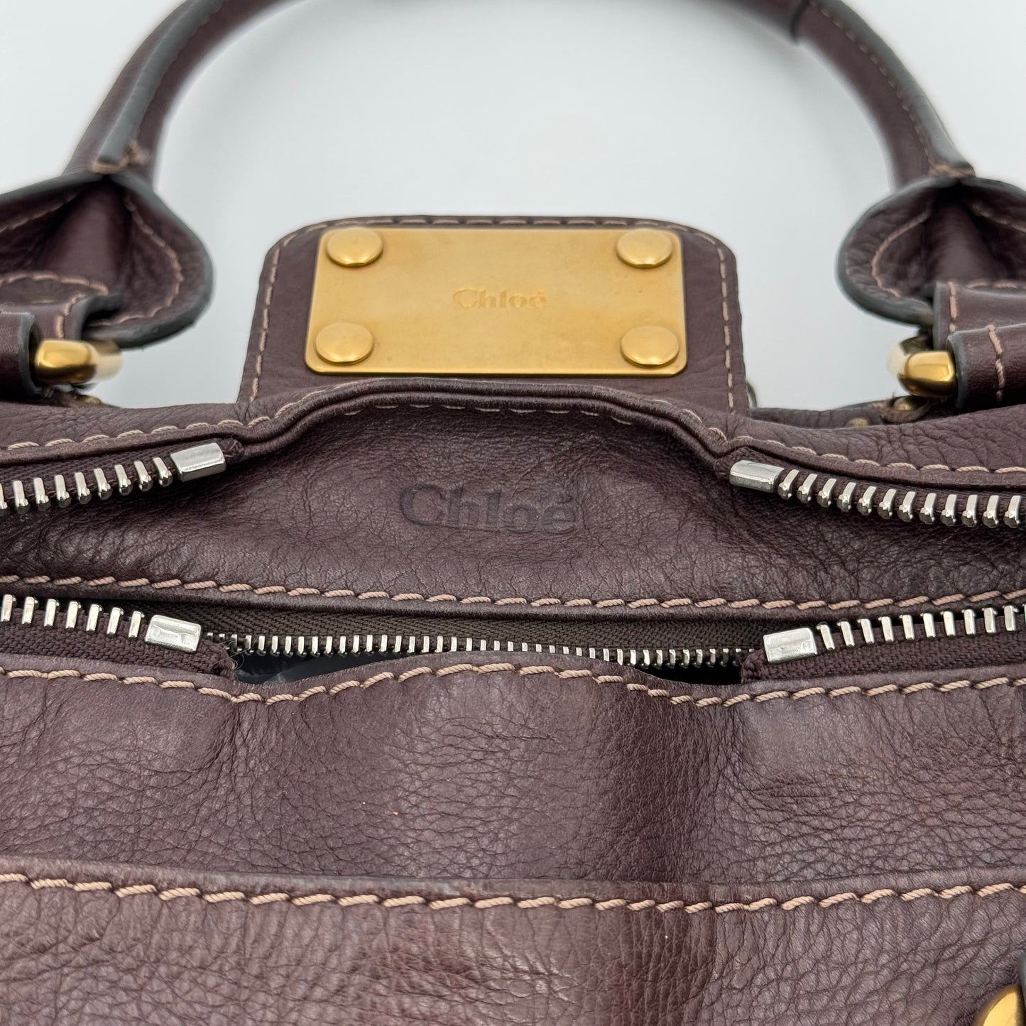 CHLOE Paddington marron