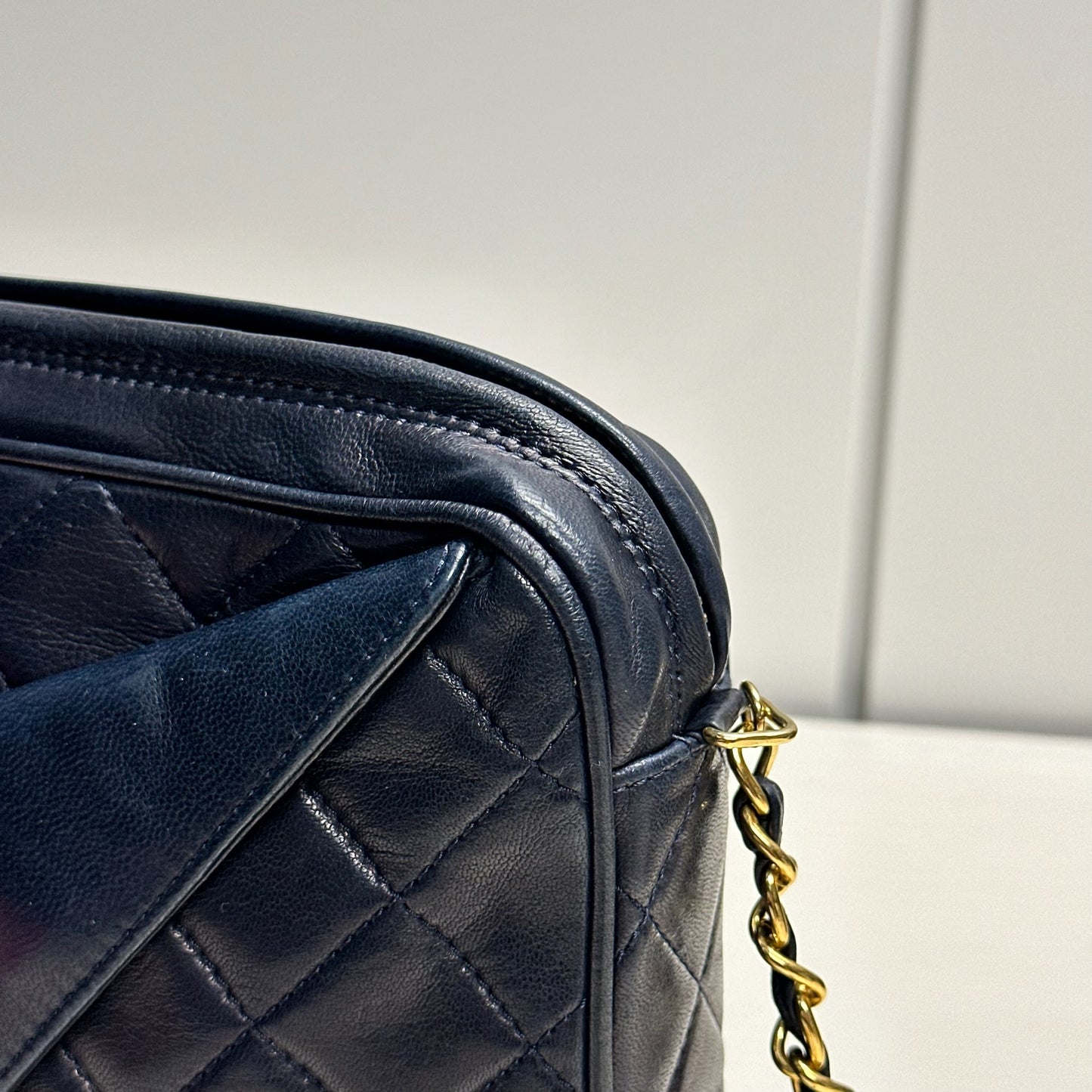 Chanel Caméra Navy