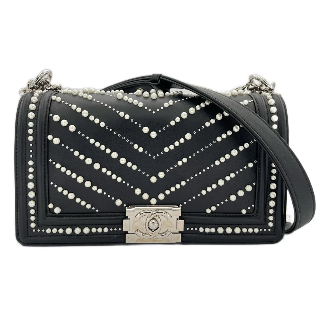 Chanel Boy perles