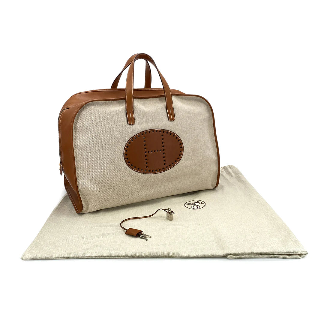 Hermès Sac de voyage Feu Dou