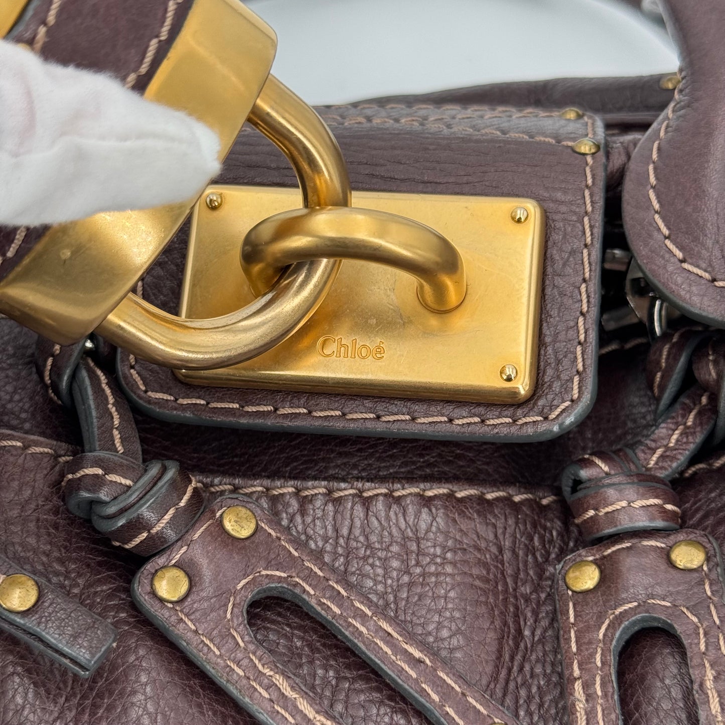 CHLOE Paddington marron