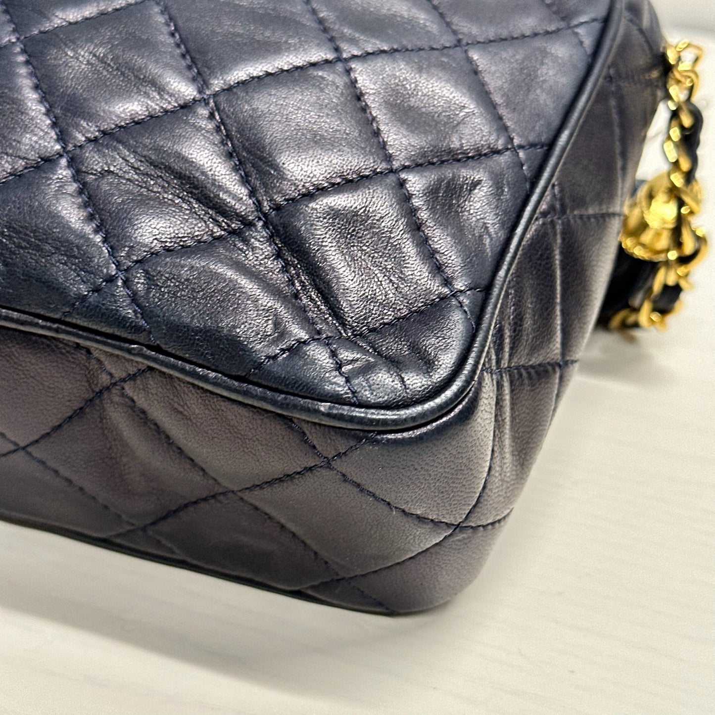 Chanel Caméra Navy
