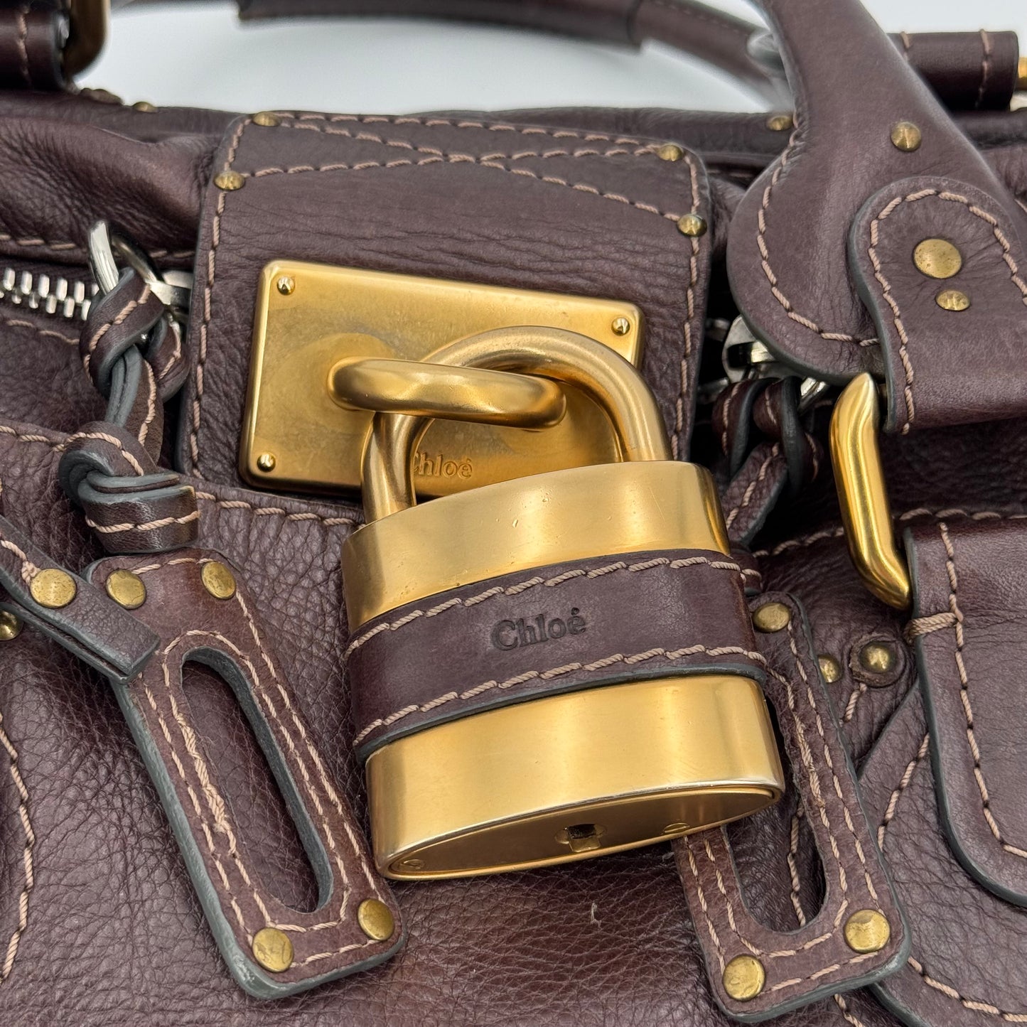 CHLOE Paddington marron