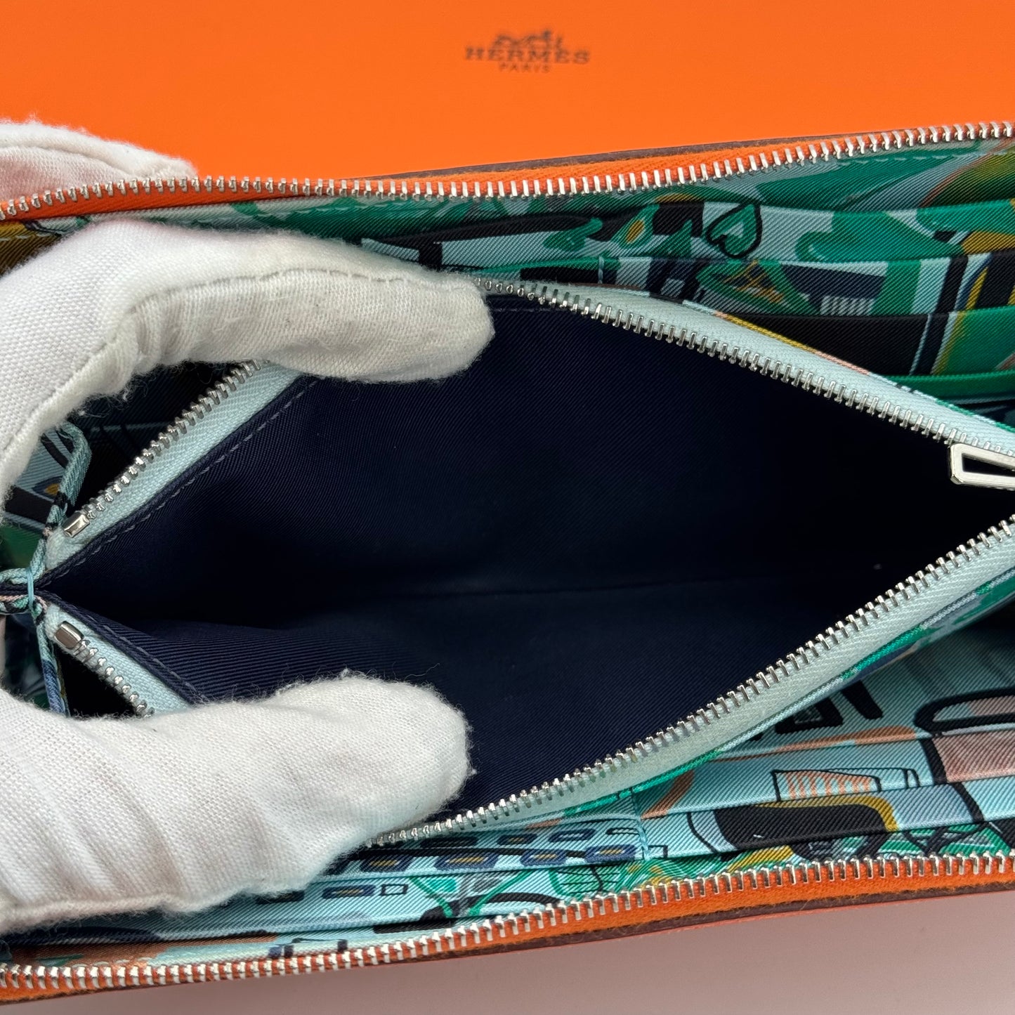 Hermès Portefeuille silky