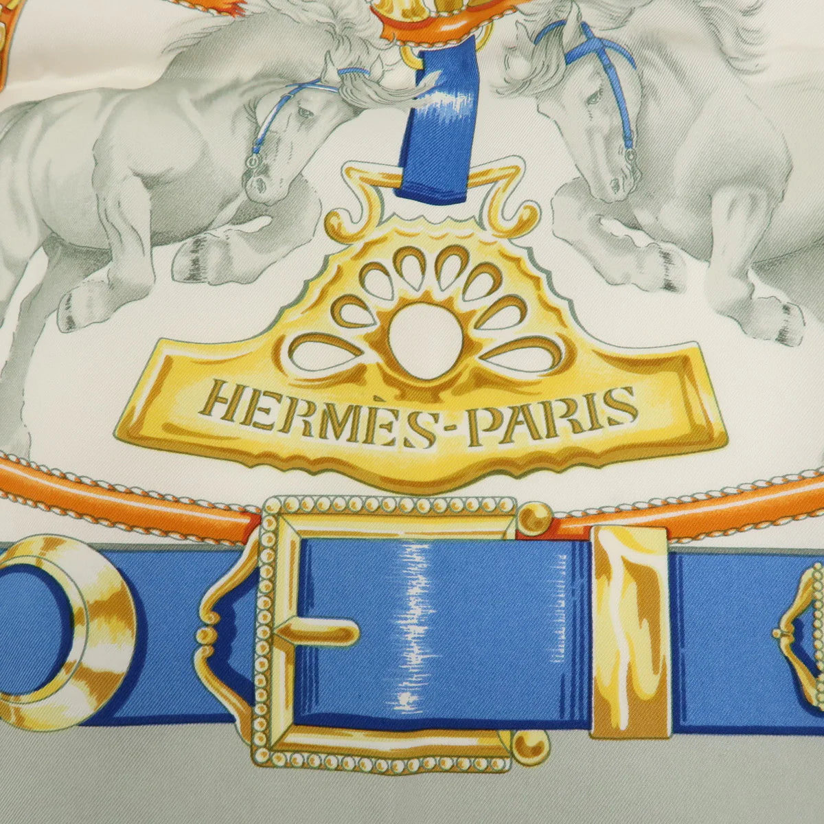 Hermès carré “ Chevaux de trait “