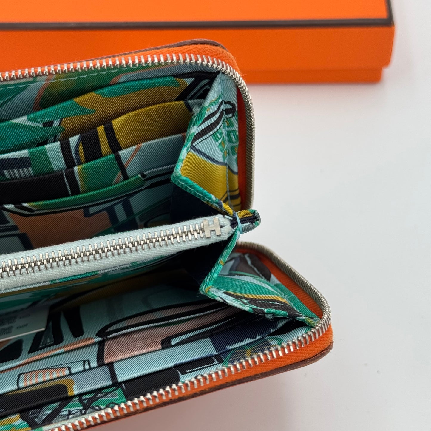 Hermès Portefeuille silky