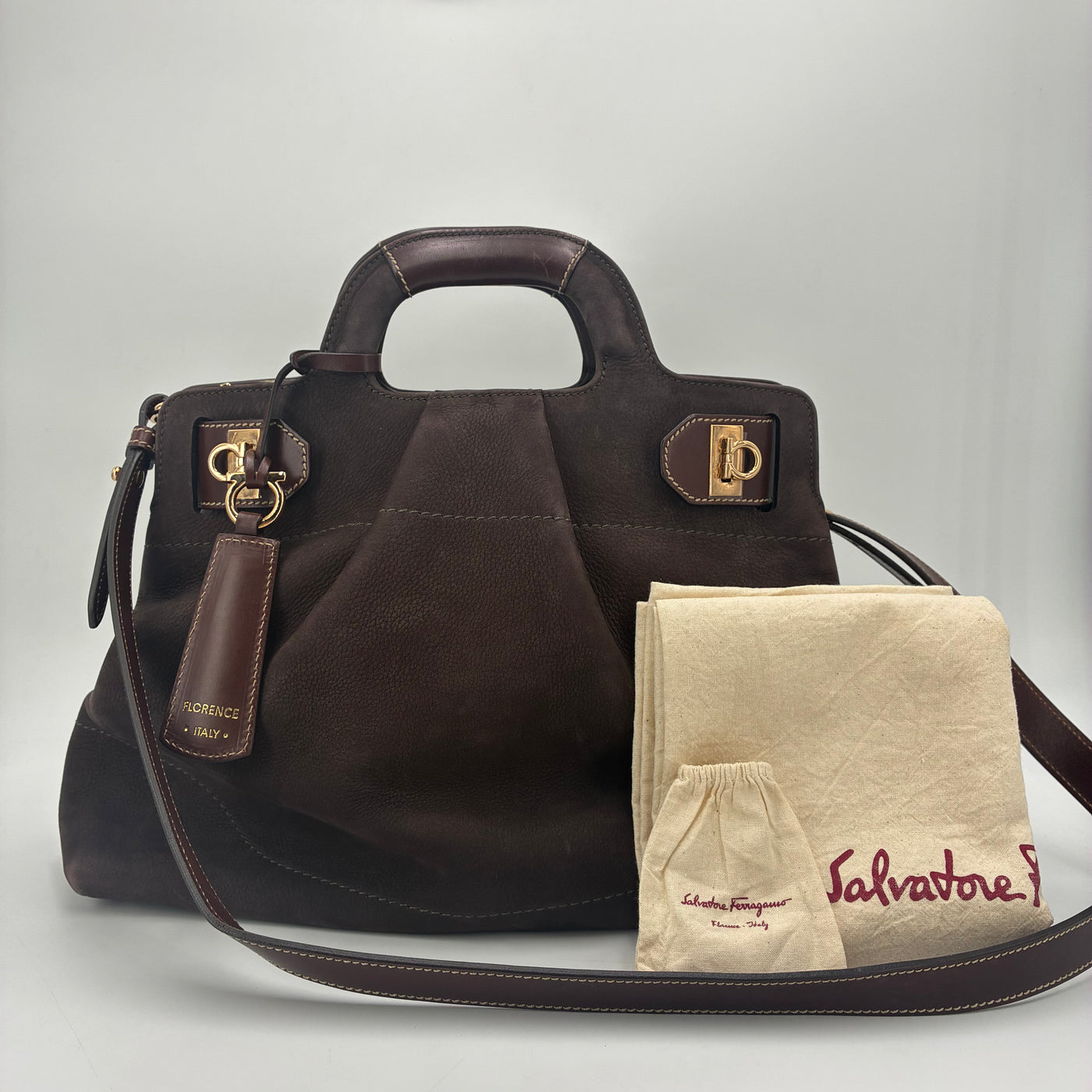 Salvatore Ferragamo Gancini 2 Way