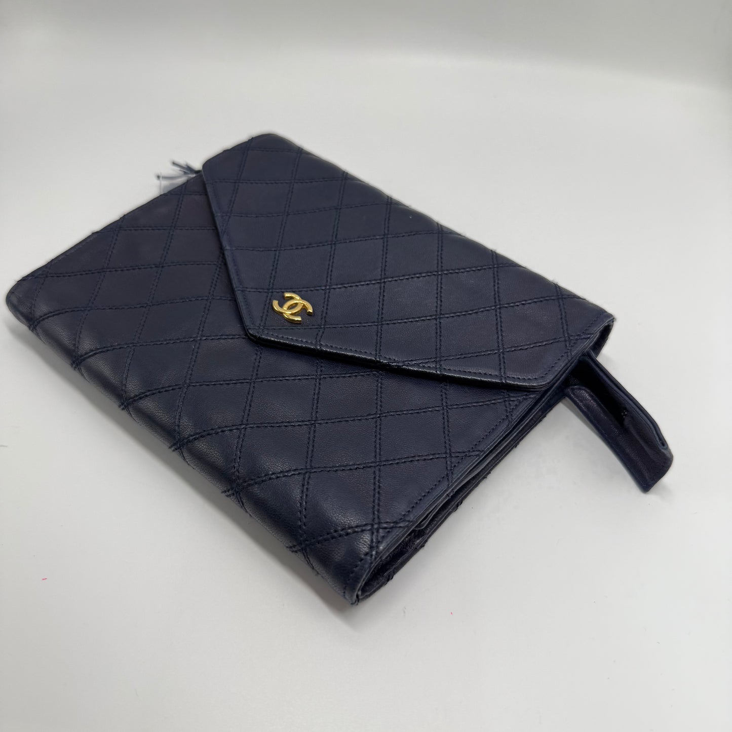Chanel pochette bleu