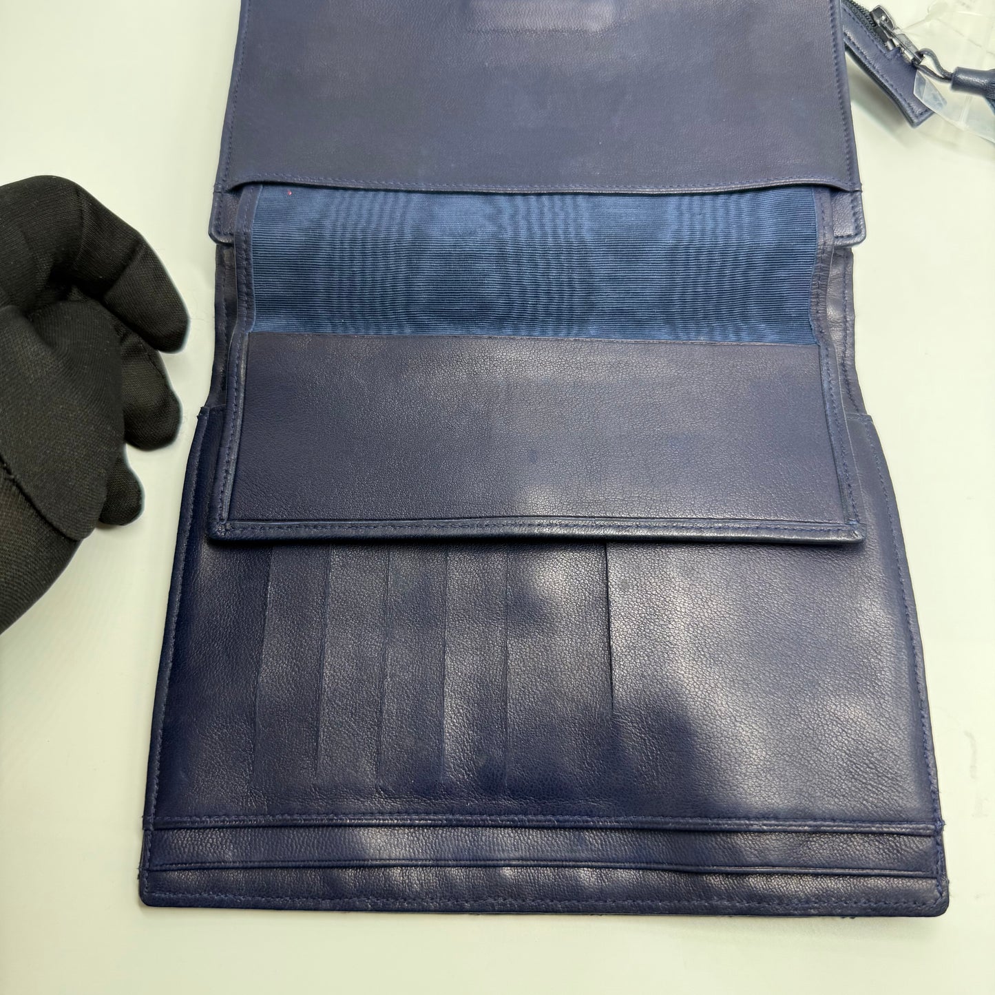 Chanel pochette bleu