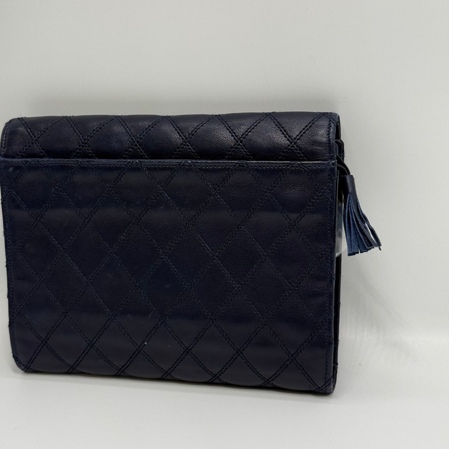 Chanel pochette bleu
