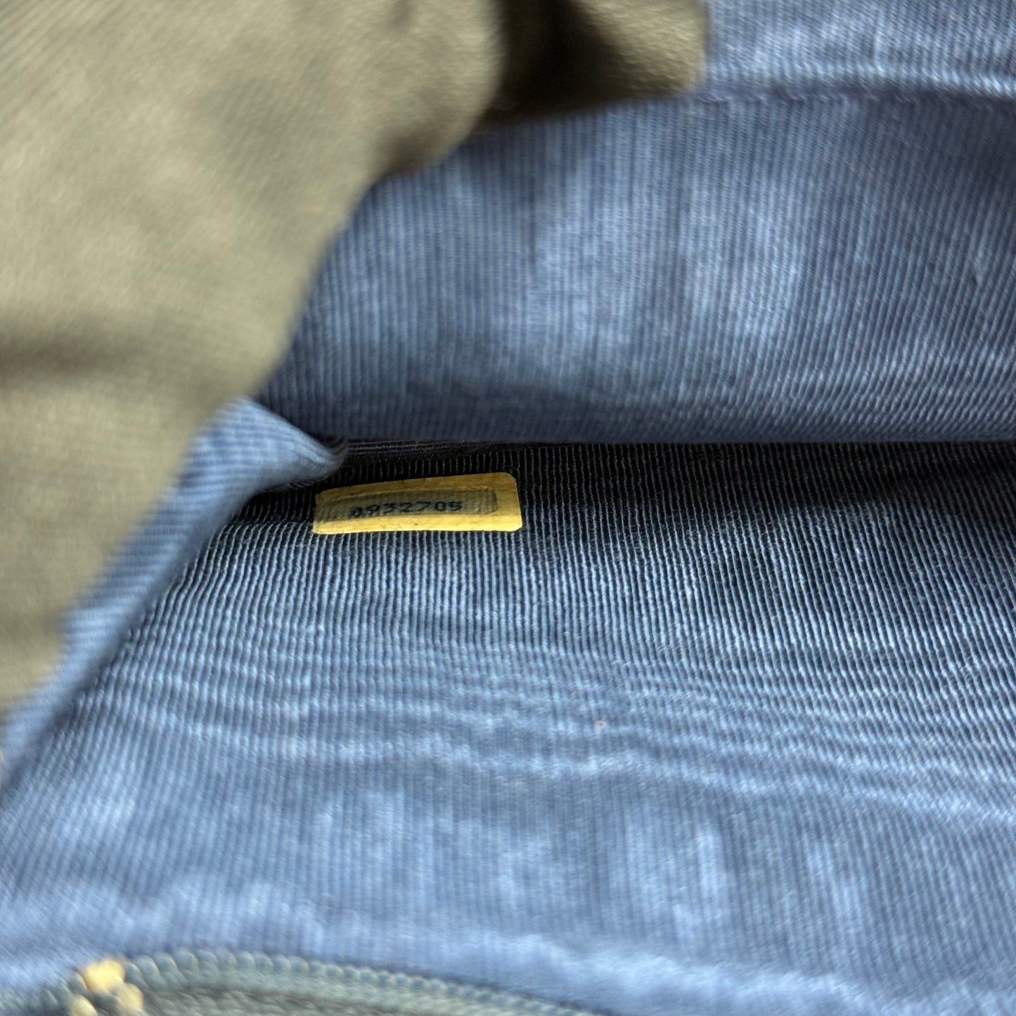 Chanel pochette bleu