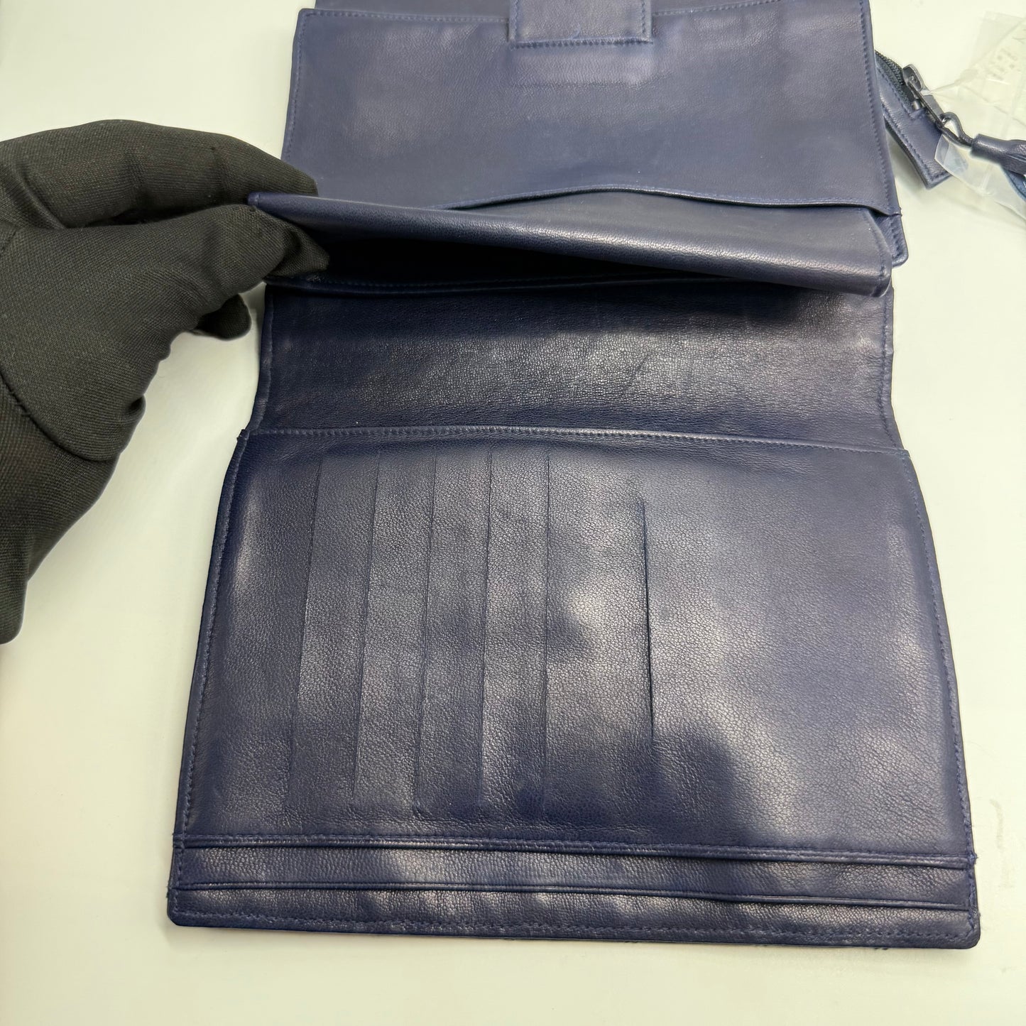 Chanel pochette bleu