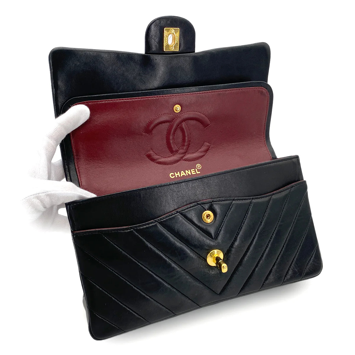 Chanel Classic Chevron