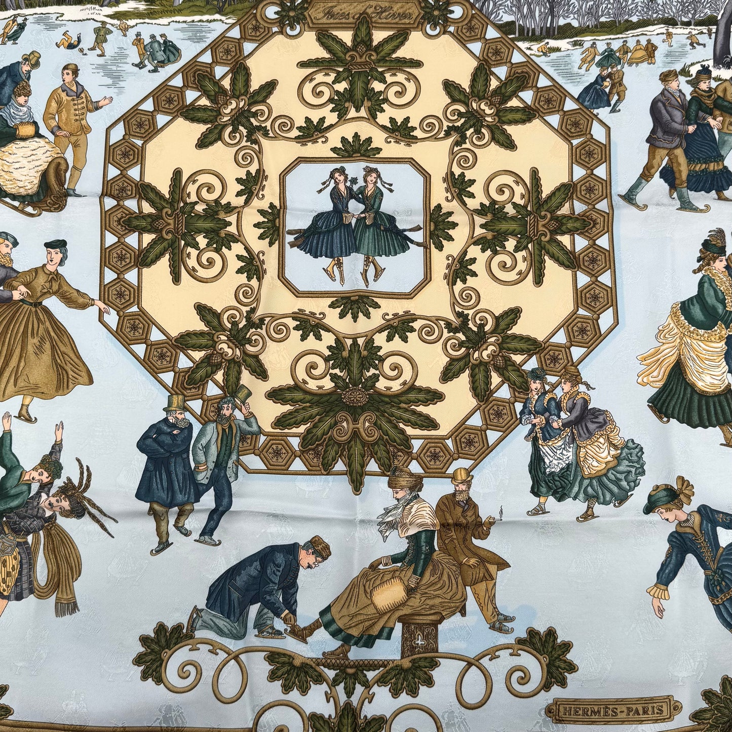 Hermès Carré "Joies d'Hiver"