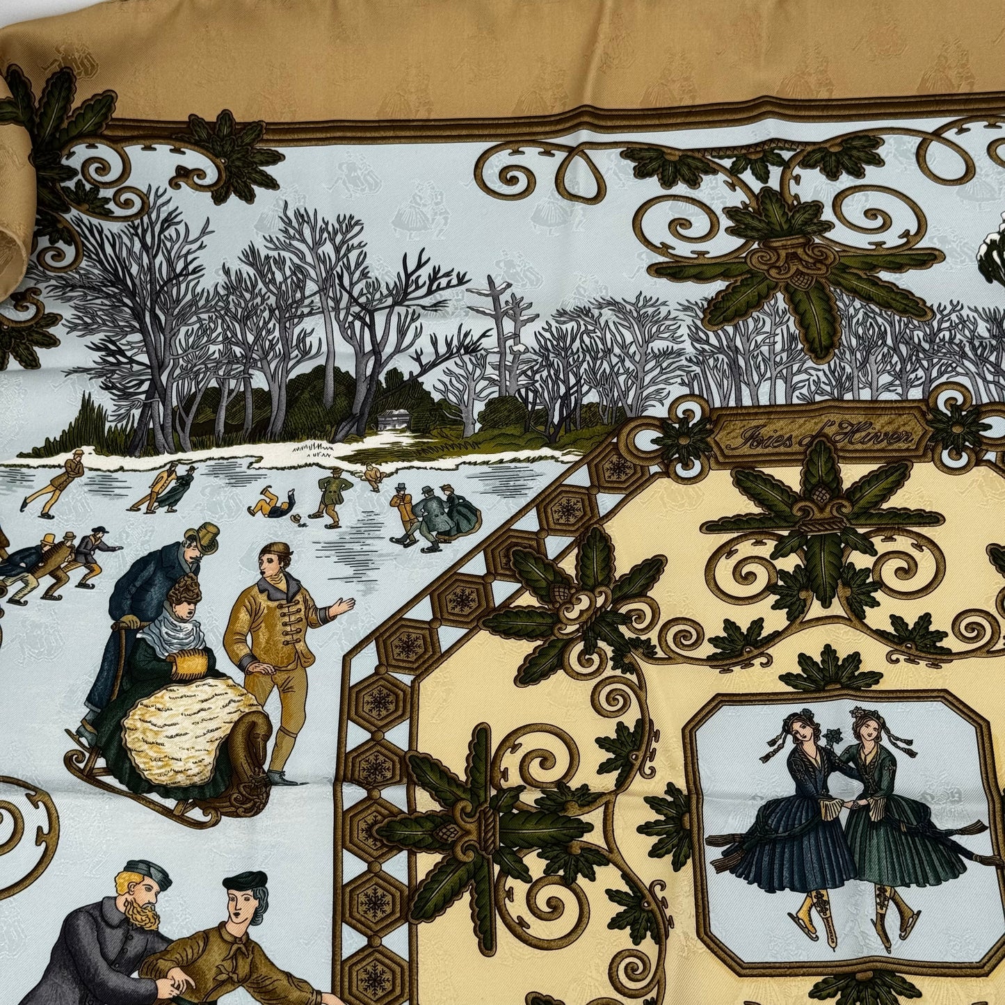 Hermès Carré "Joies d'Hiver"