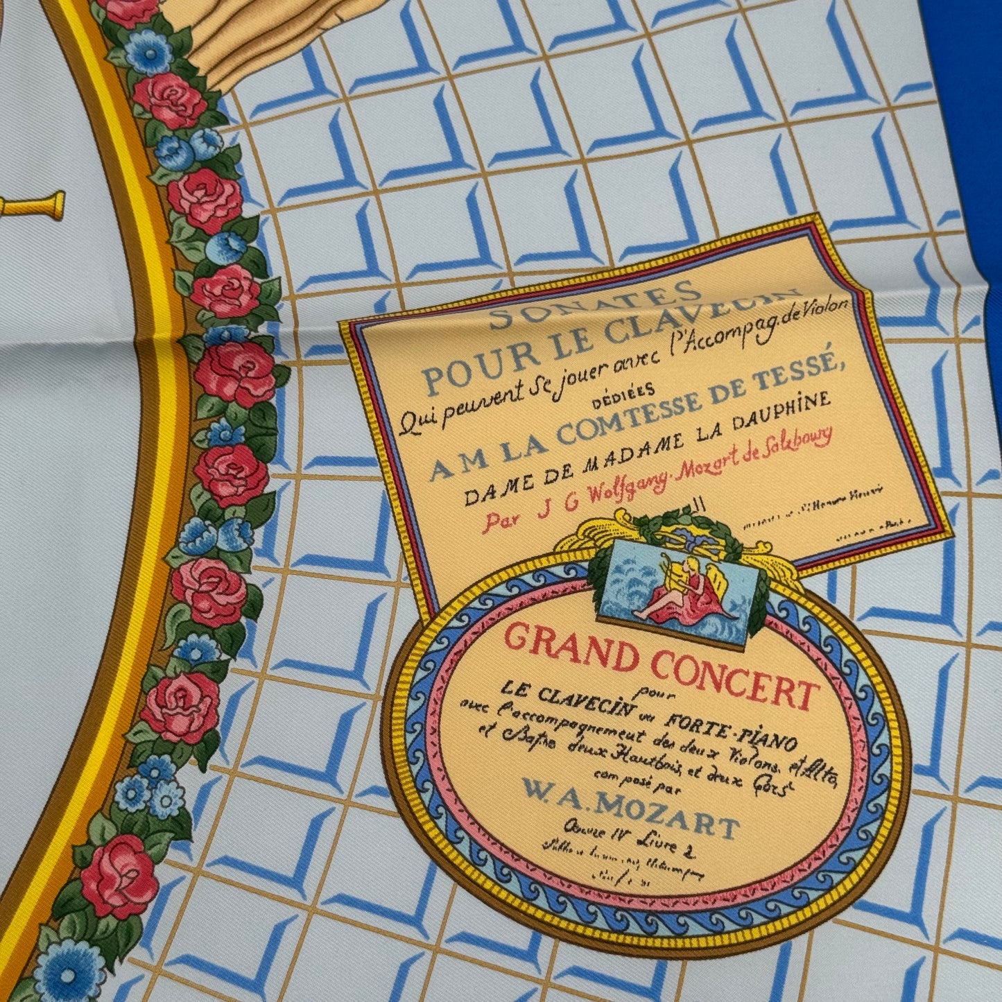 Hermès Carré « Mozart »