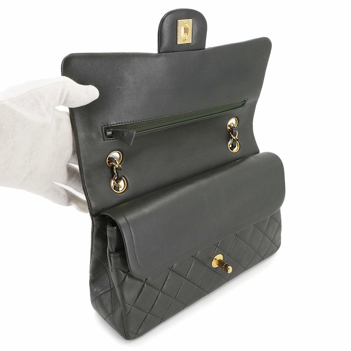 Chanel Timeless 11.12 - Green