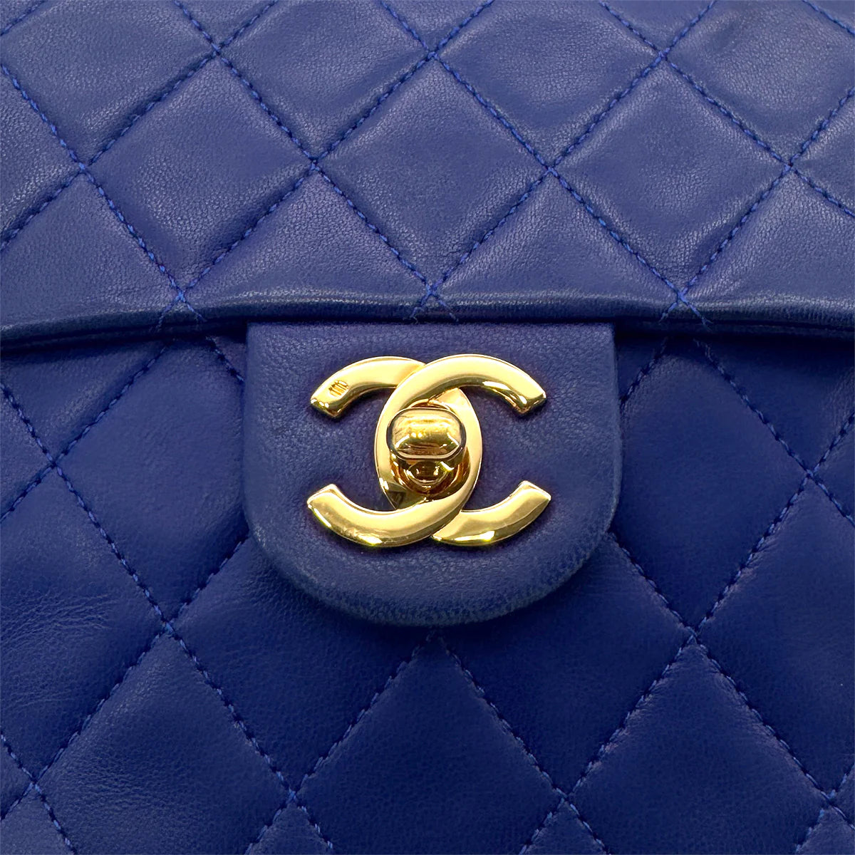 Chanel Mini Square - Navy