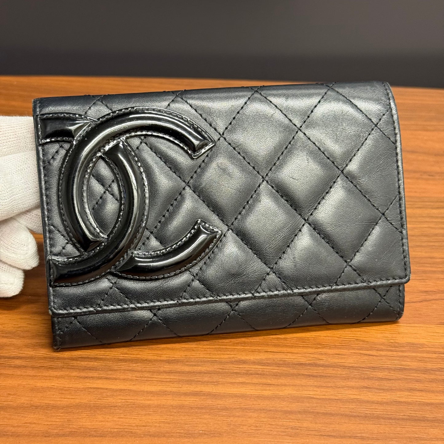 Chanel Portefeuille compact Cambon