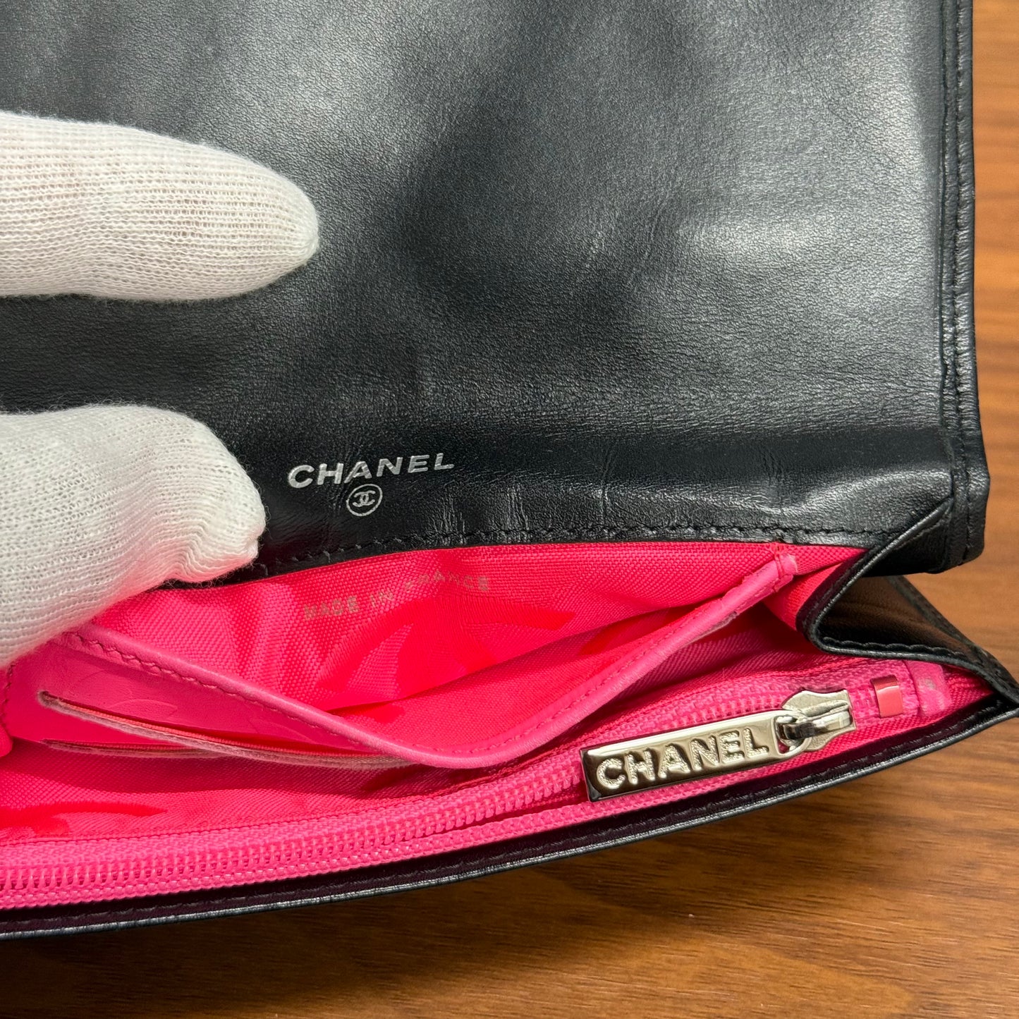 Chanel Portefeuille compact Cambon
