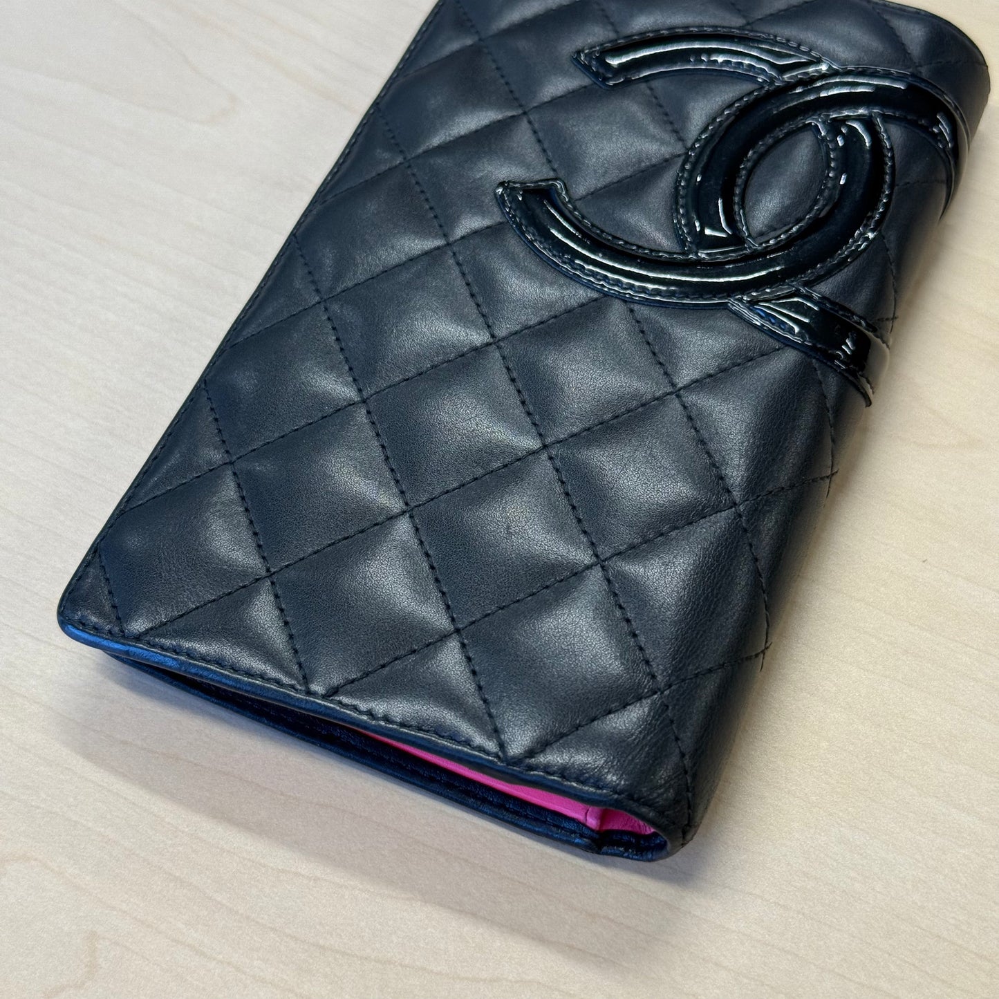 Chanel portefeuille Cambon noir