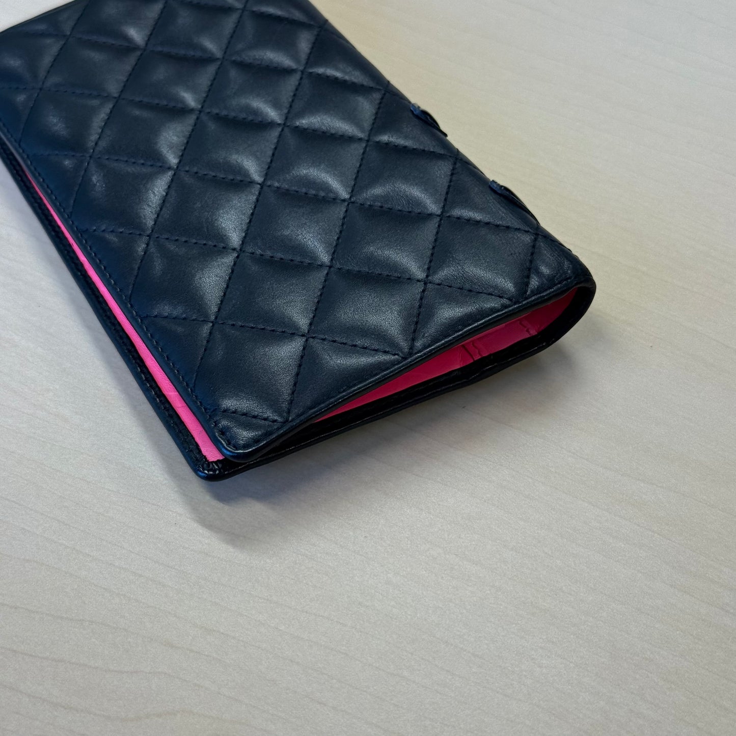 Chanel portefeuille Cambon noir