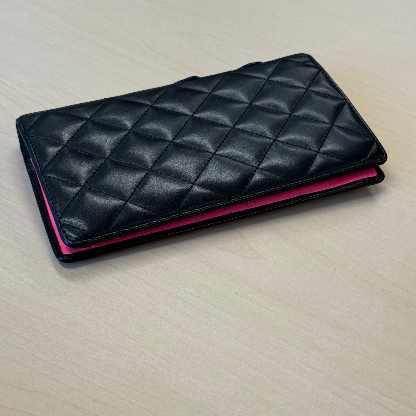Chanel portefeuille Cambon noir