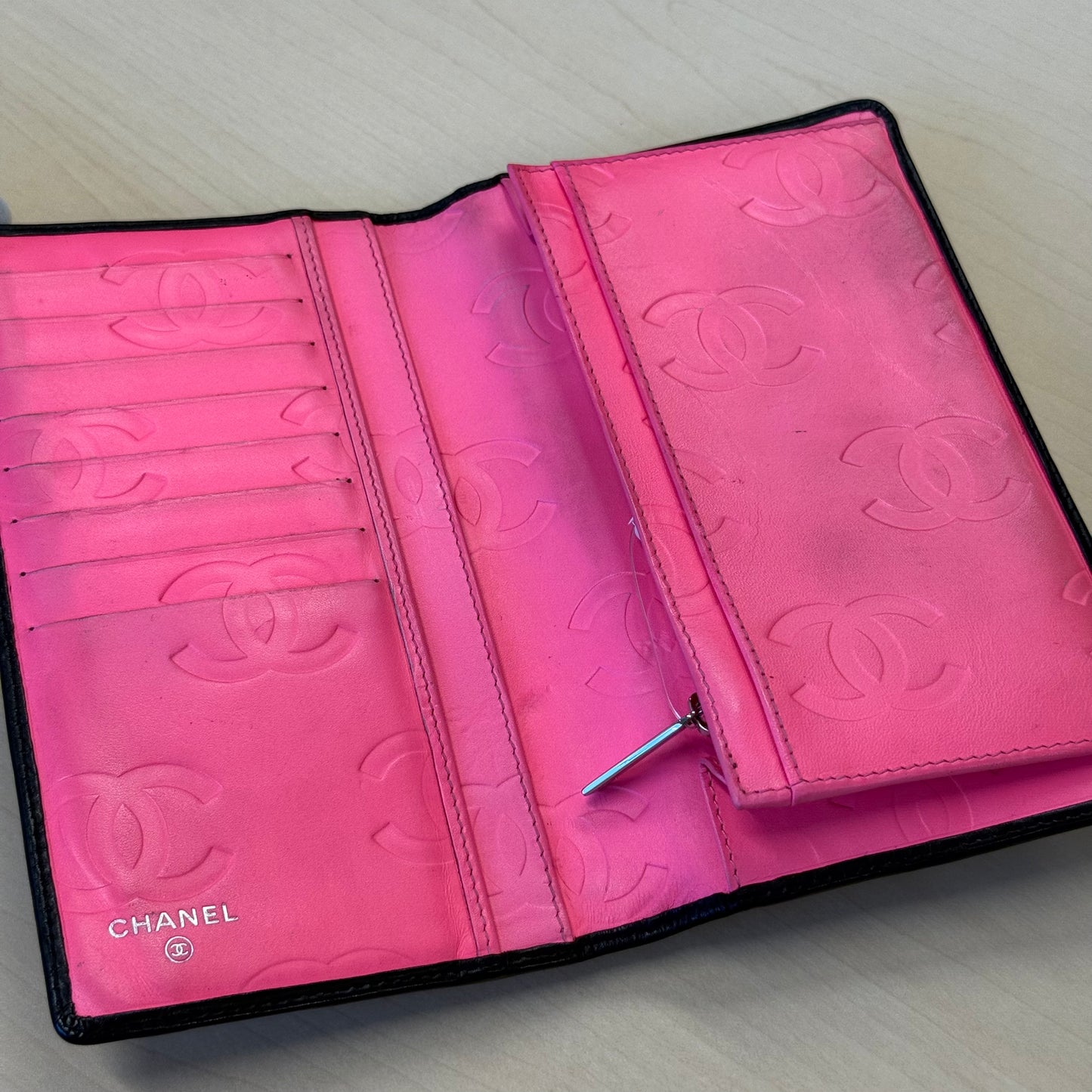 Chanel portefeuille Cambon noir