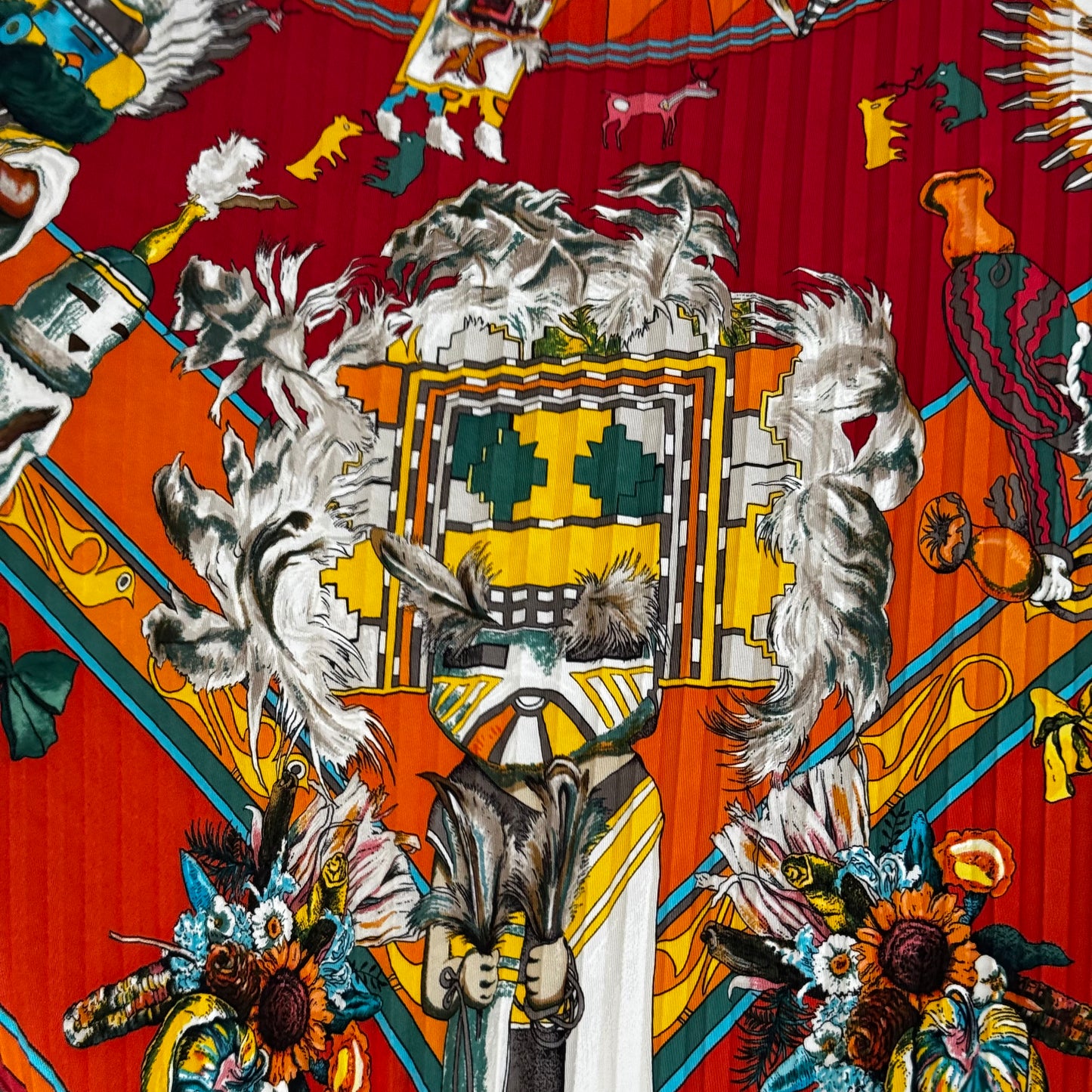 Hermès Carre Plissé