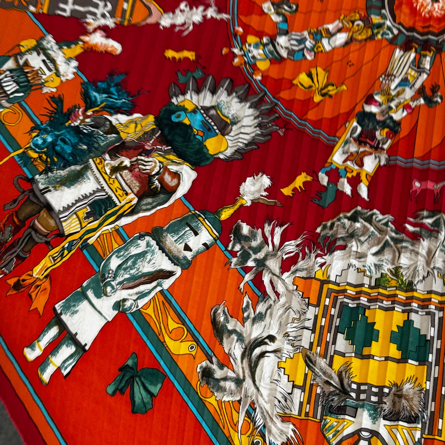 Hermès Carre Plissé