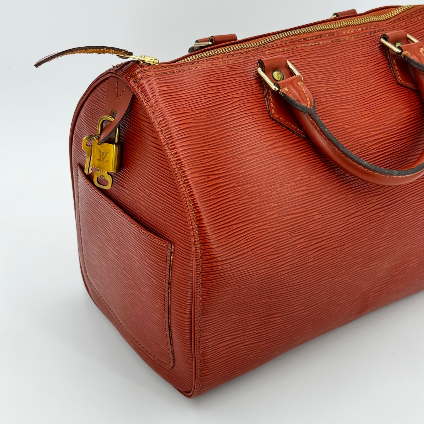 Louis Vuitton speedy 30 épi camel
