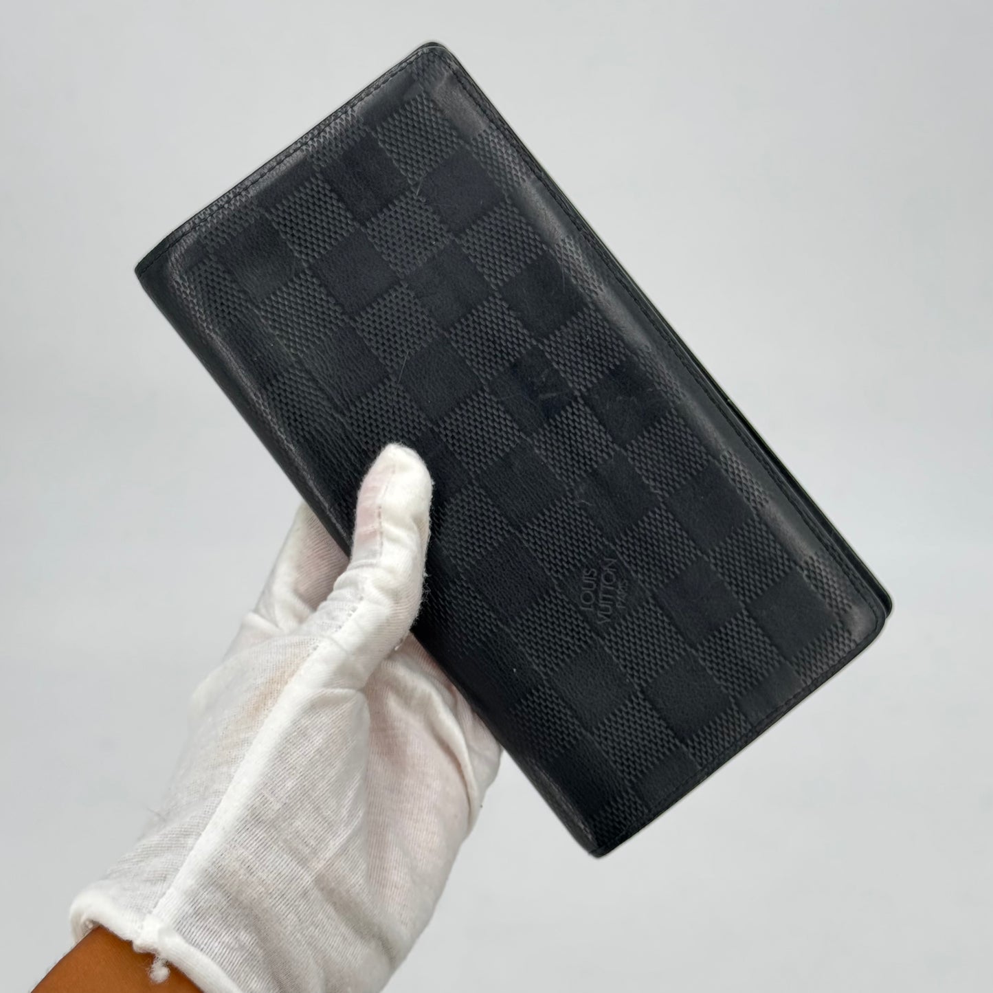 Portefeuille LV damier noir