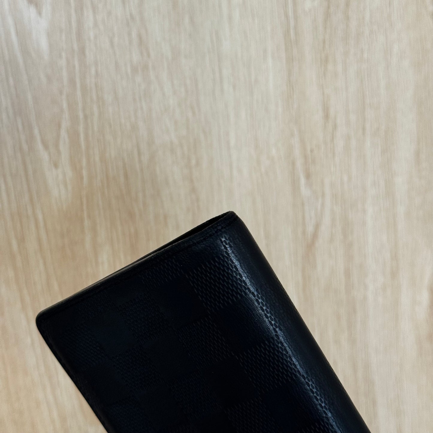 Portefeuille LV damier noir
