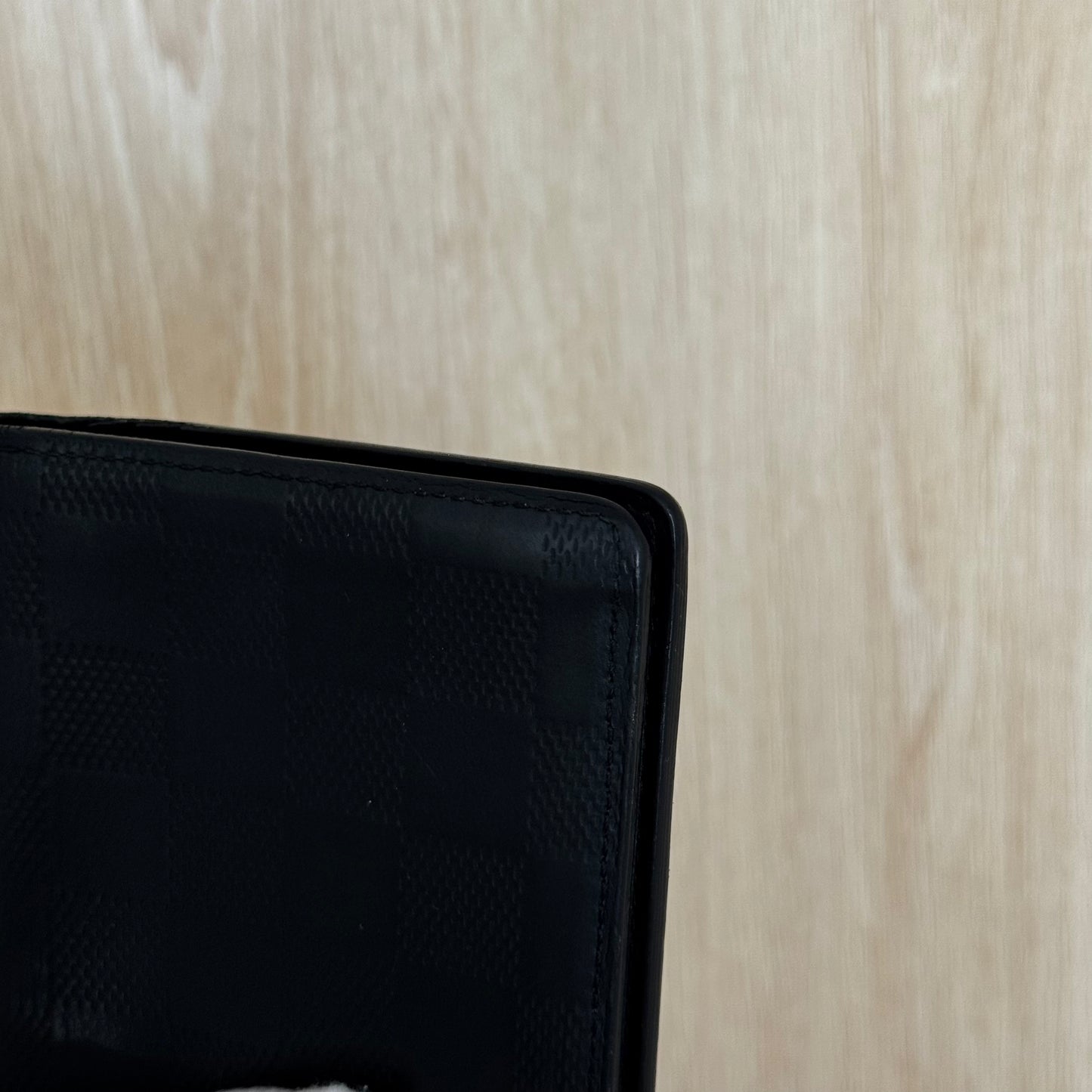 Portefeuille LV damier noir
