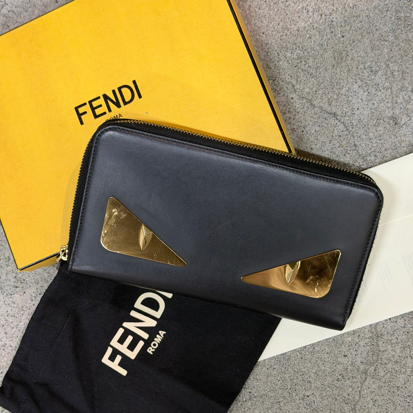 Fendi Portefeuille Organiseur Monster