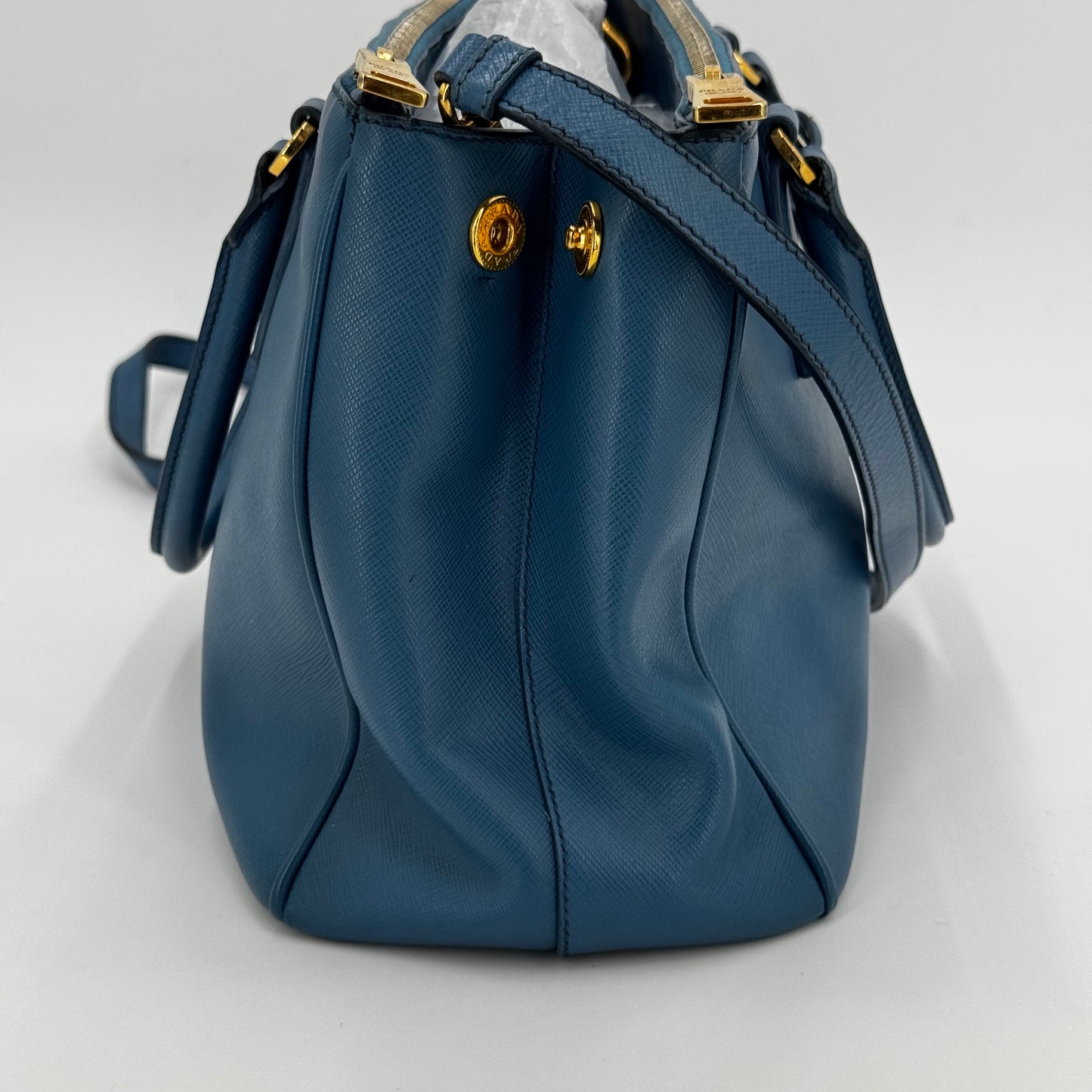 Prada Galleria MM bleu