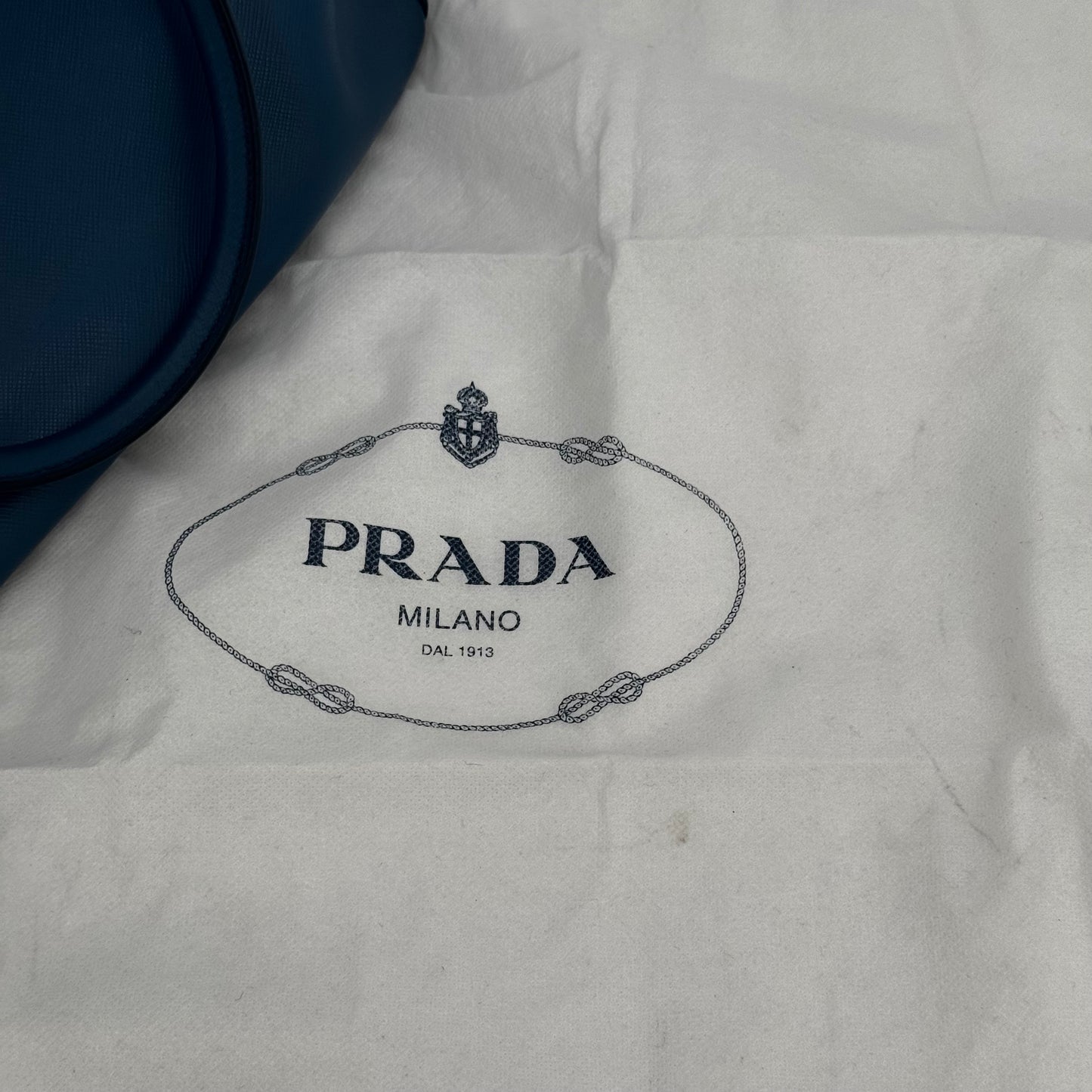 Prada Galleria MM bleu