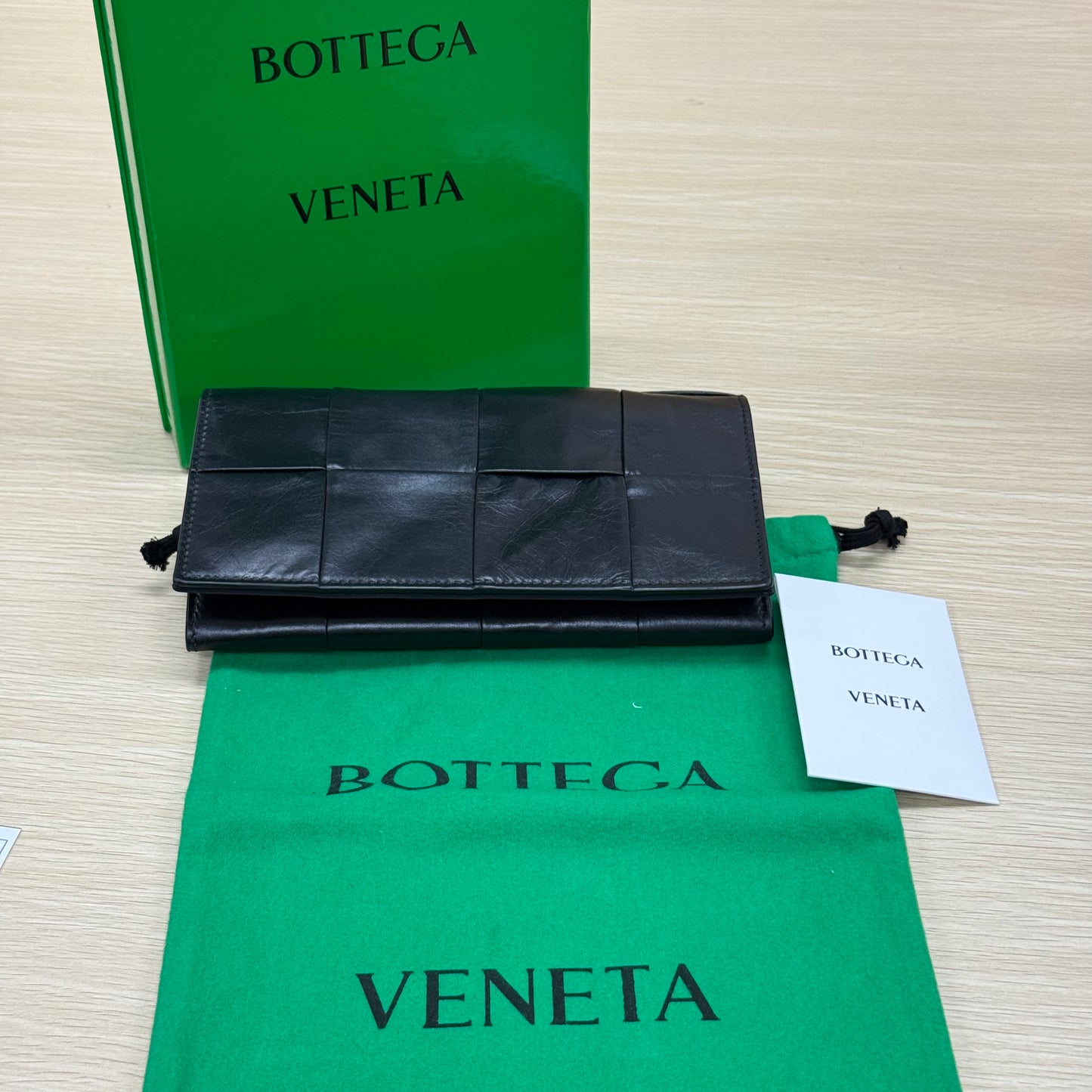 Bottega Veneta Portefeuille Cassette