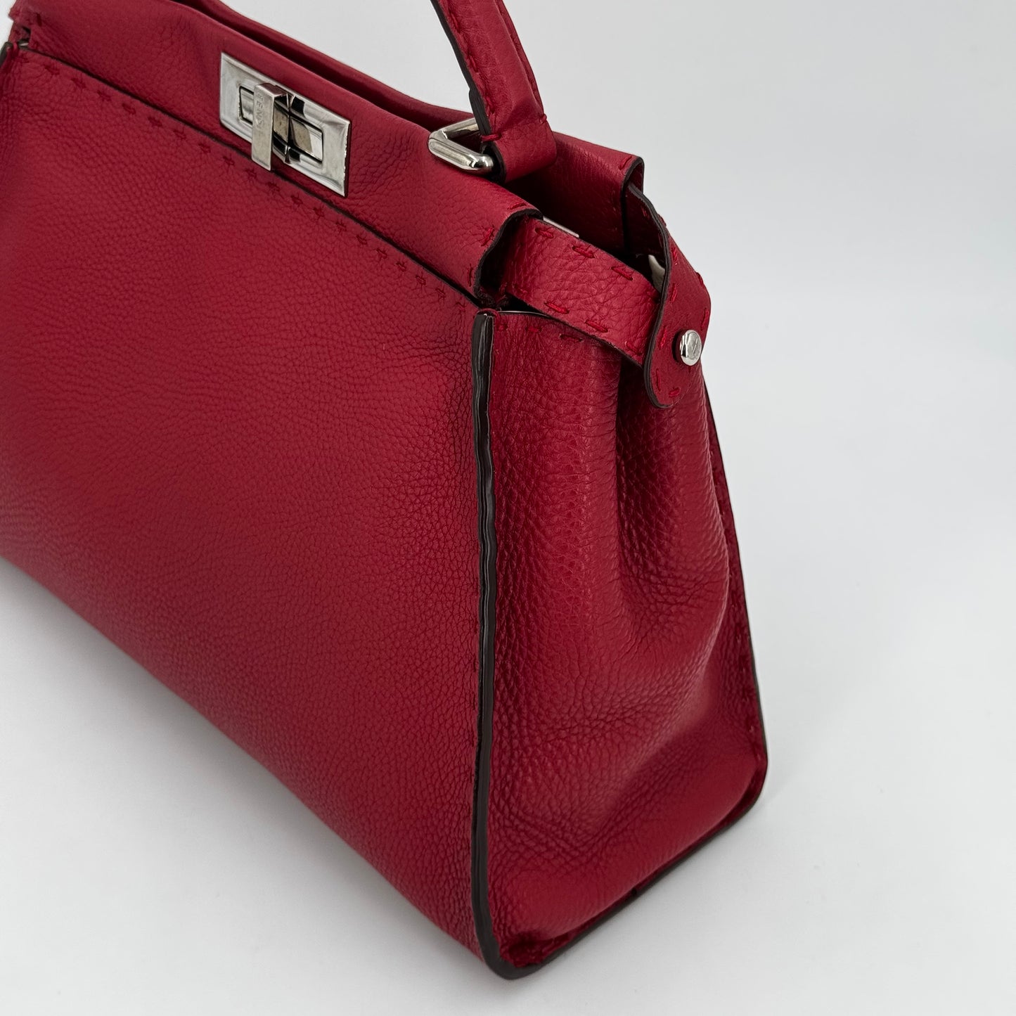 Fendi Peekaboo selleria grenat MM