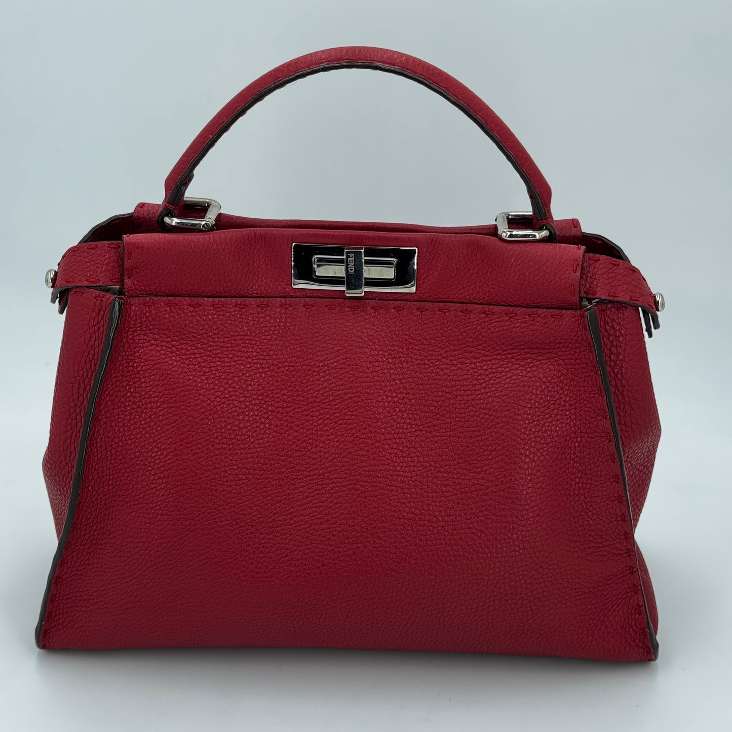Fendi Peekaboo selleria grenat MM