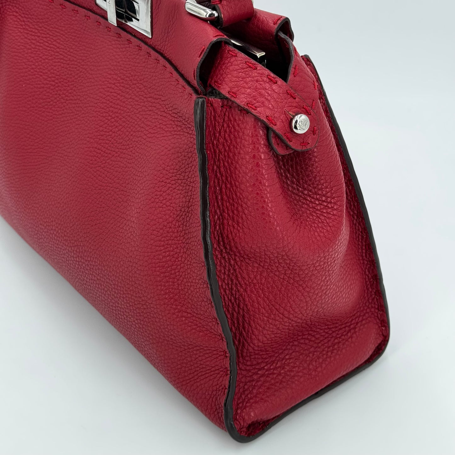 Fendi Peekaboo selleria grenat MM