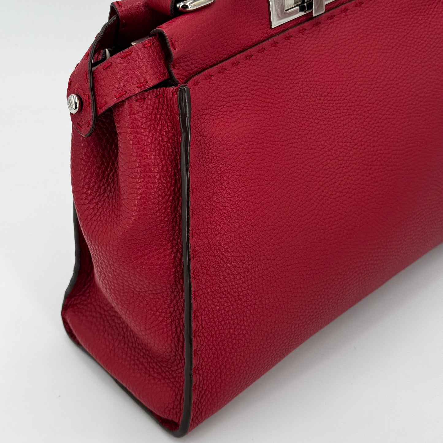 Fendi Peekaboo selleria grenat MM