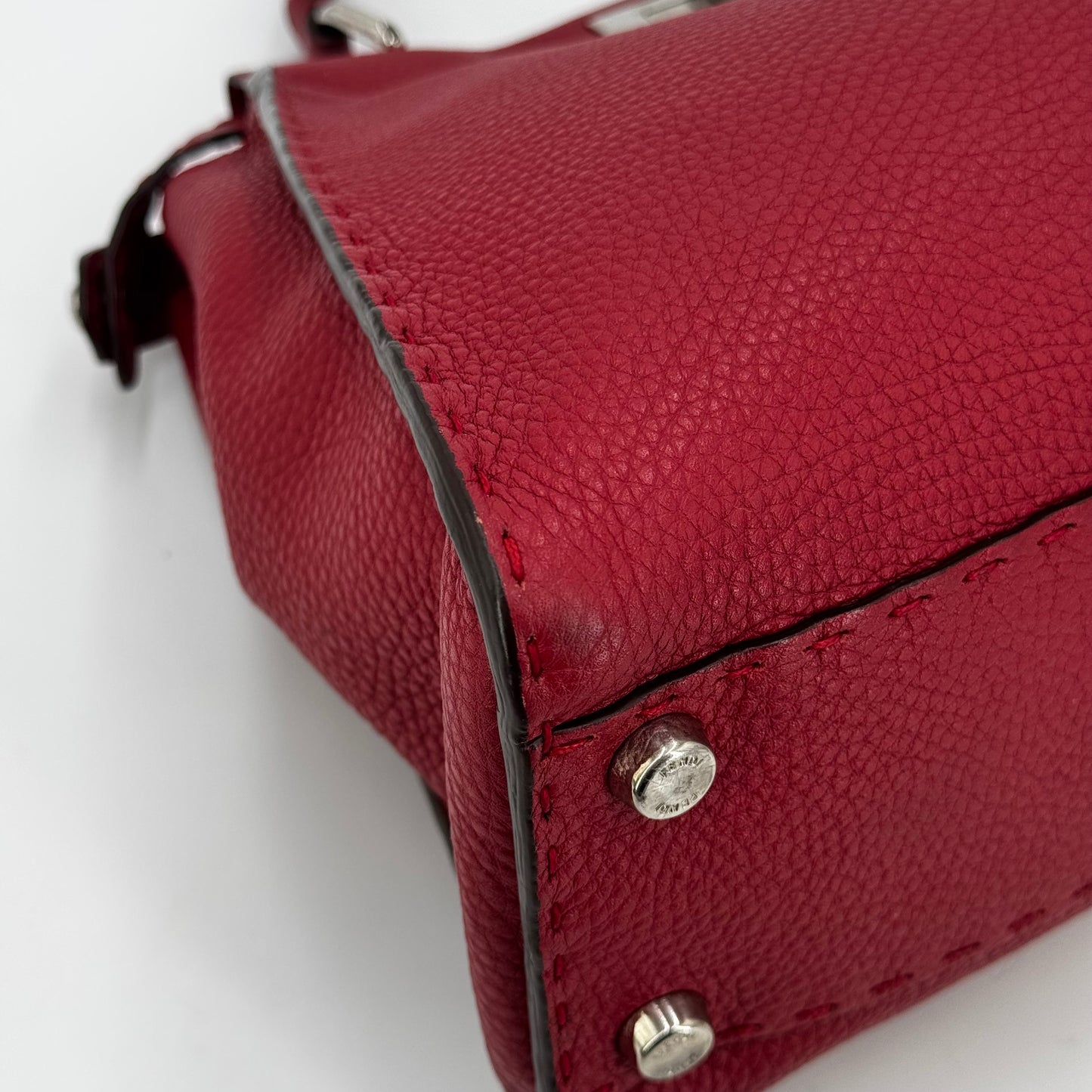 Fendi Peekaboo selleria grenat MM