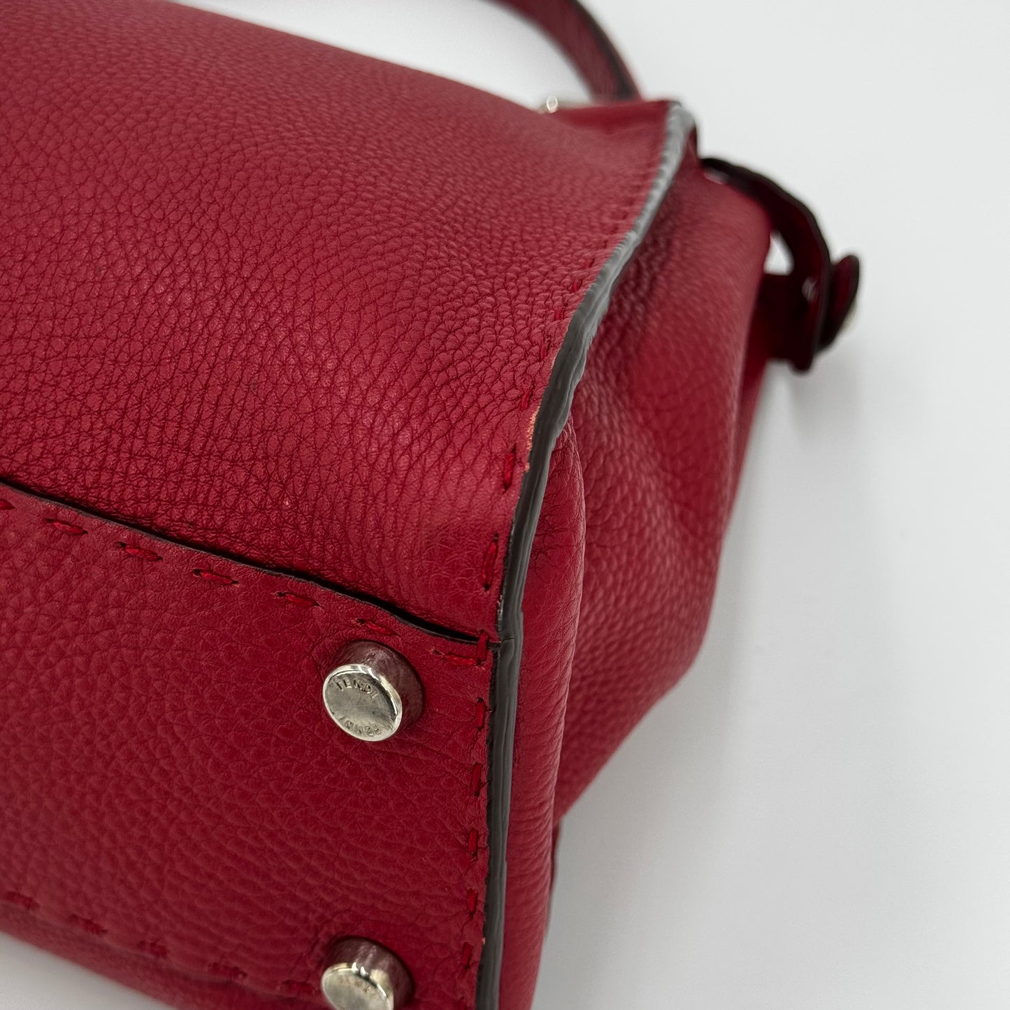 Fendi Peekaboo selleria grenat MM